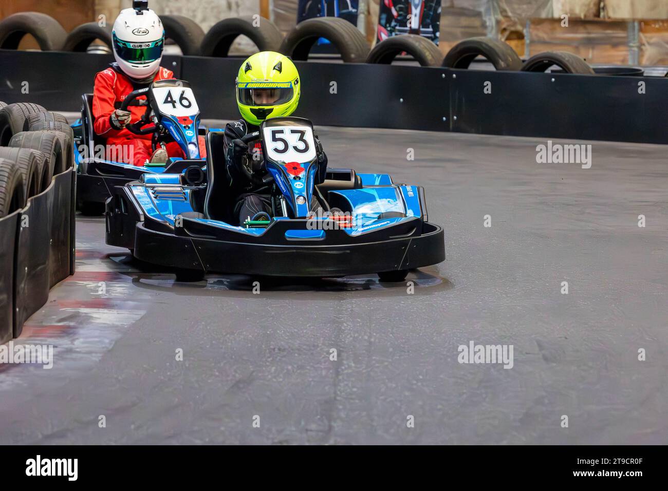 Campeonato Británico de Karting Indoor 2023 La gran final y la