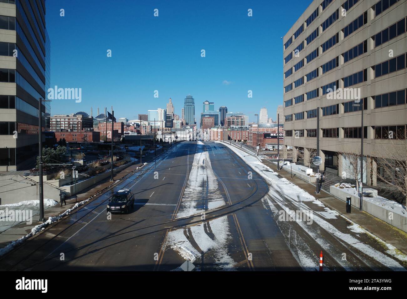 Kansas City, Missouri 26 de noviembre de 2023 Caminando en los