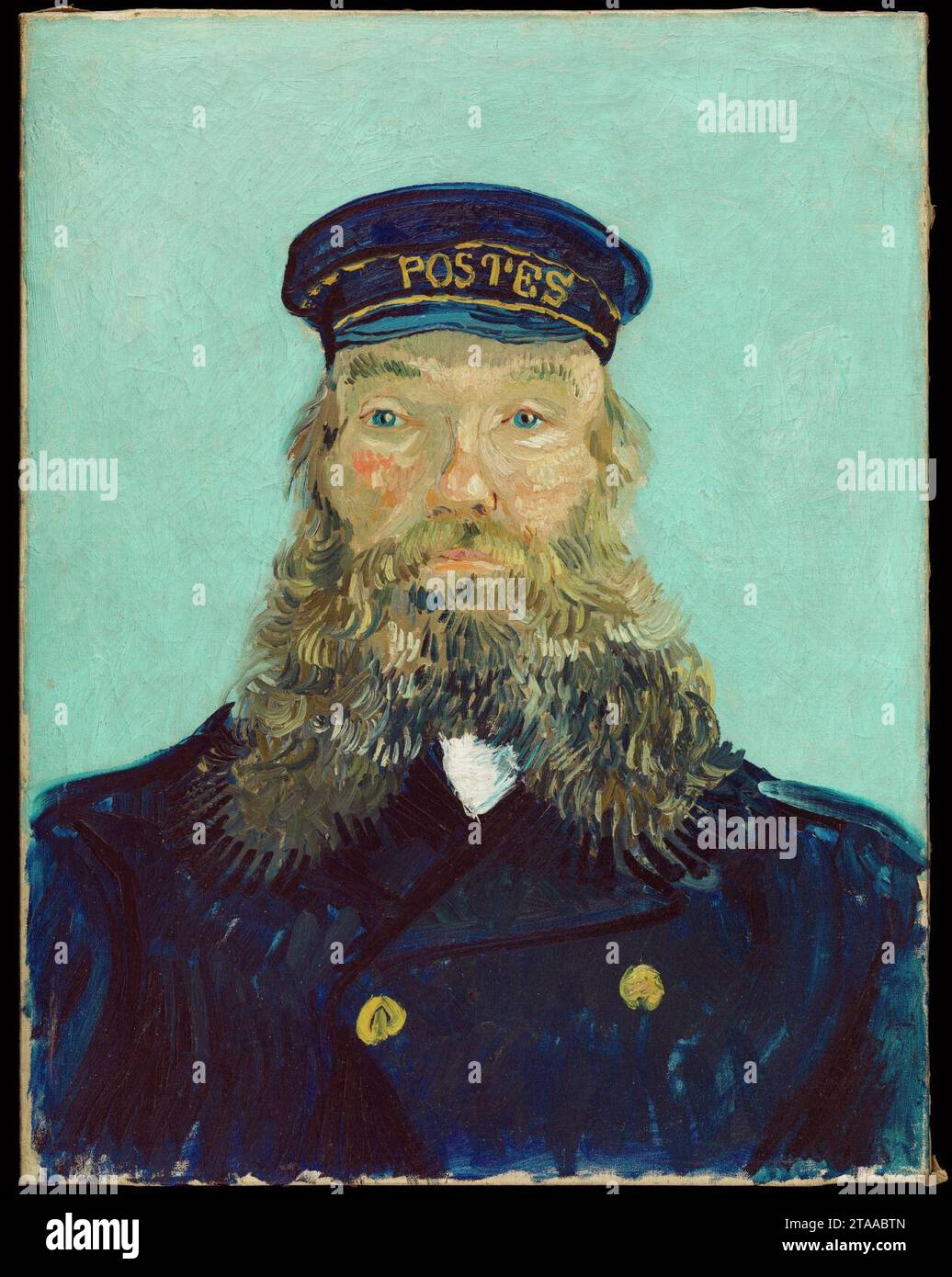 Vincent van Gogh - Retrato del cartero Roulin Foto de stock