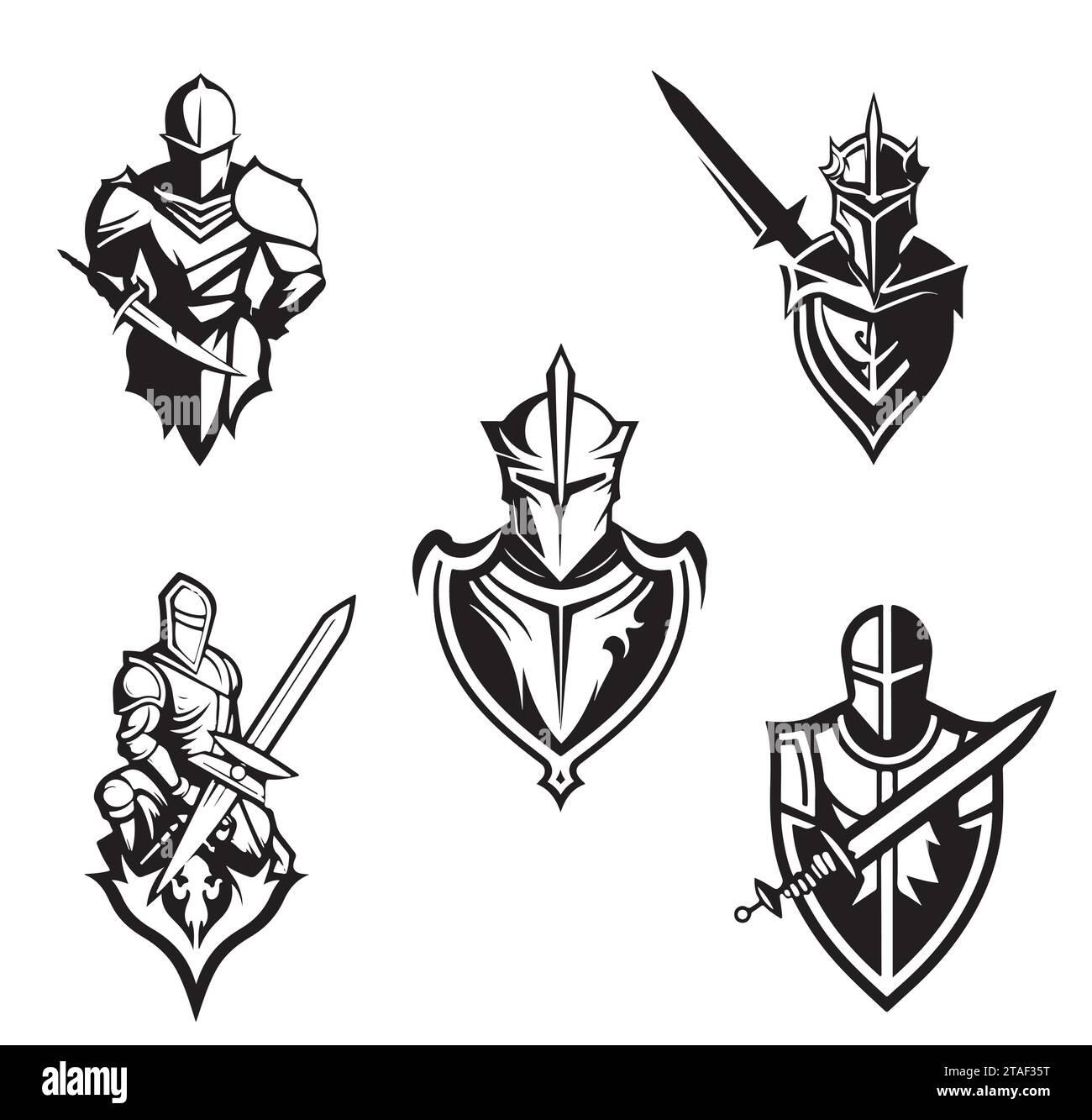 Conjunto de armadura vikinga - Casco, escudo y espada. Croquis dibujados a  mano de color Imagen Vector de stock - Alamy