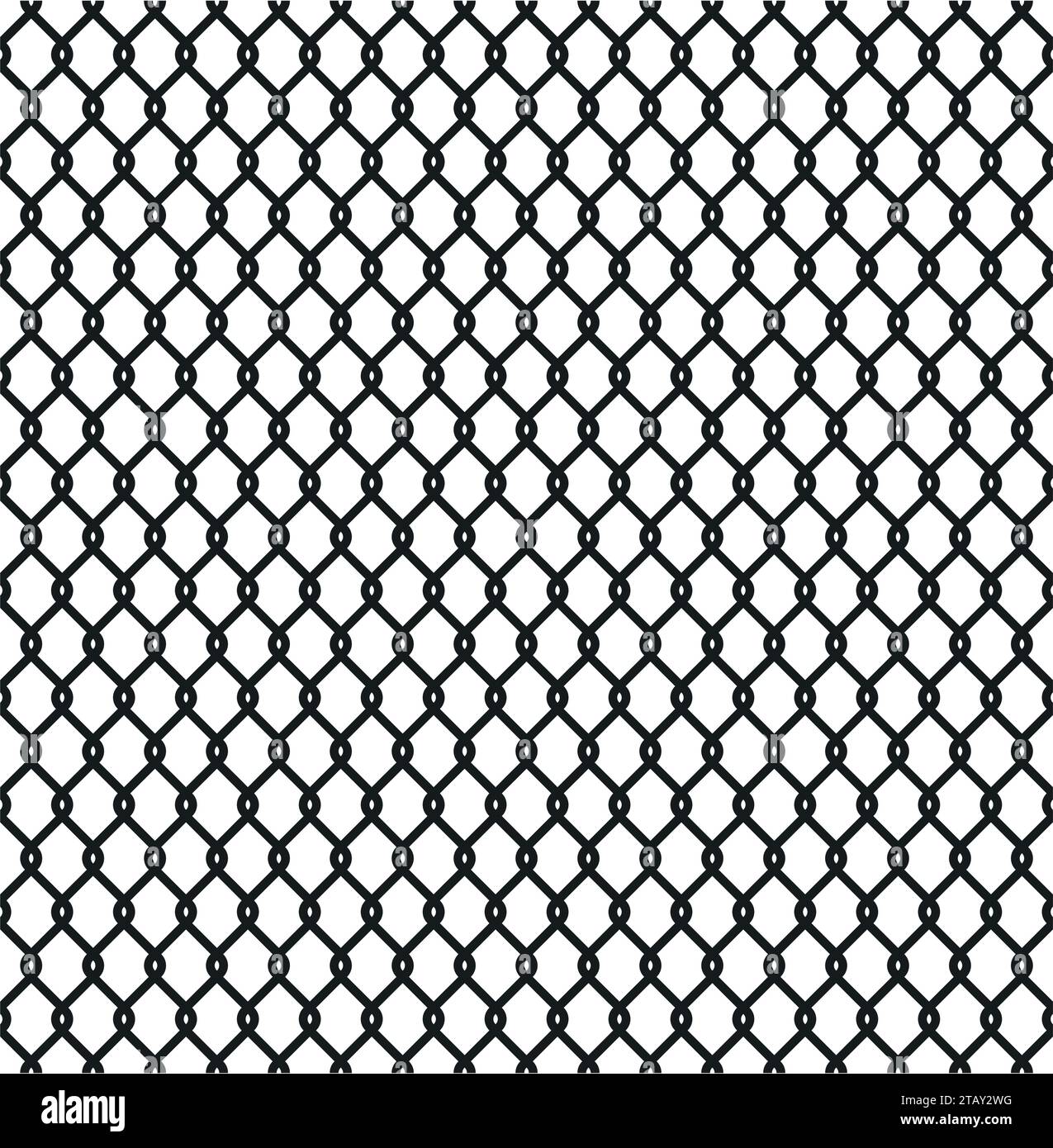 Patrón de malla de alambre negro sobre fondo blanco Fotografía de