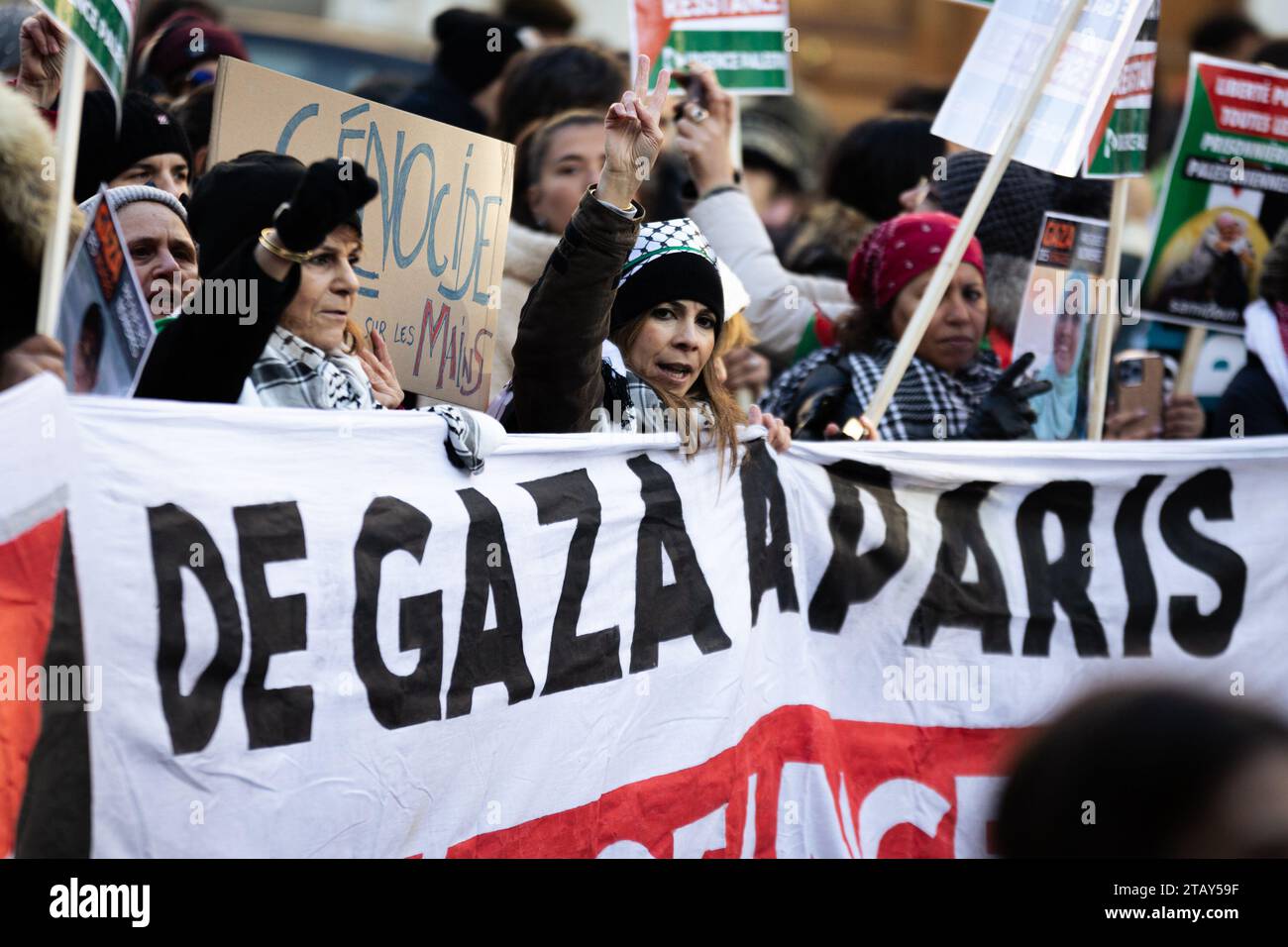 Resistencia de gaza a paris fotografías e imágenes de alta resolución