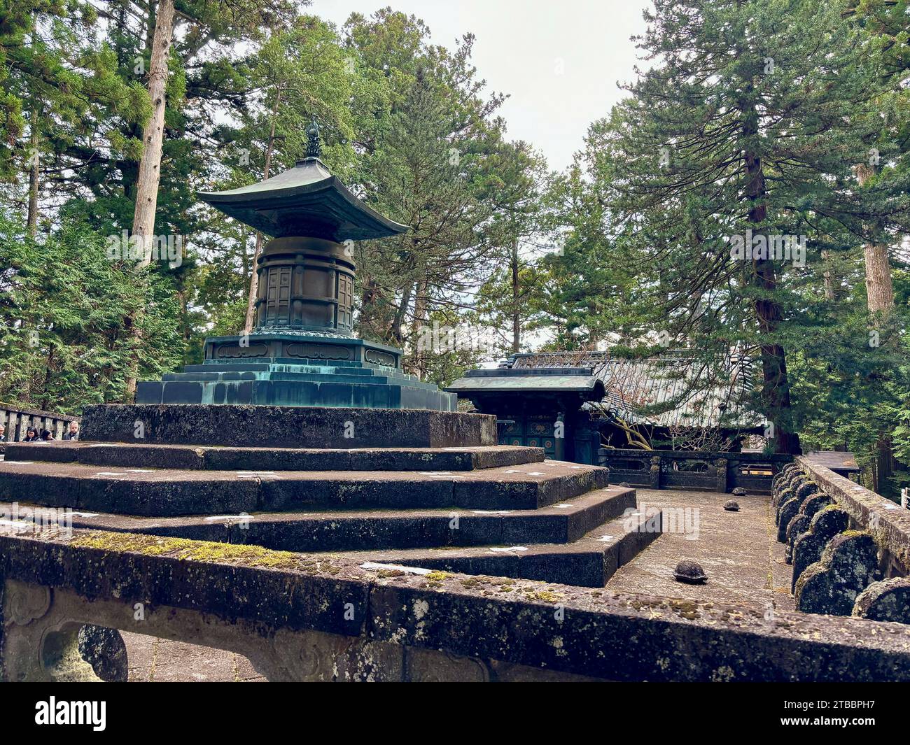 Mausoleo de Tokugawa Ieyasu en el Santuario Nikko Toshogu en Nikko