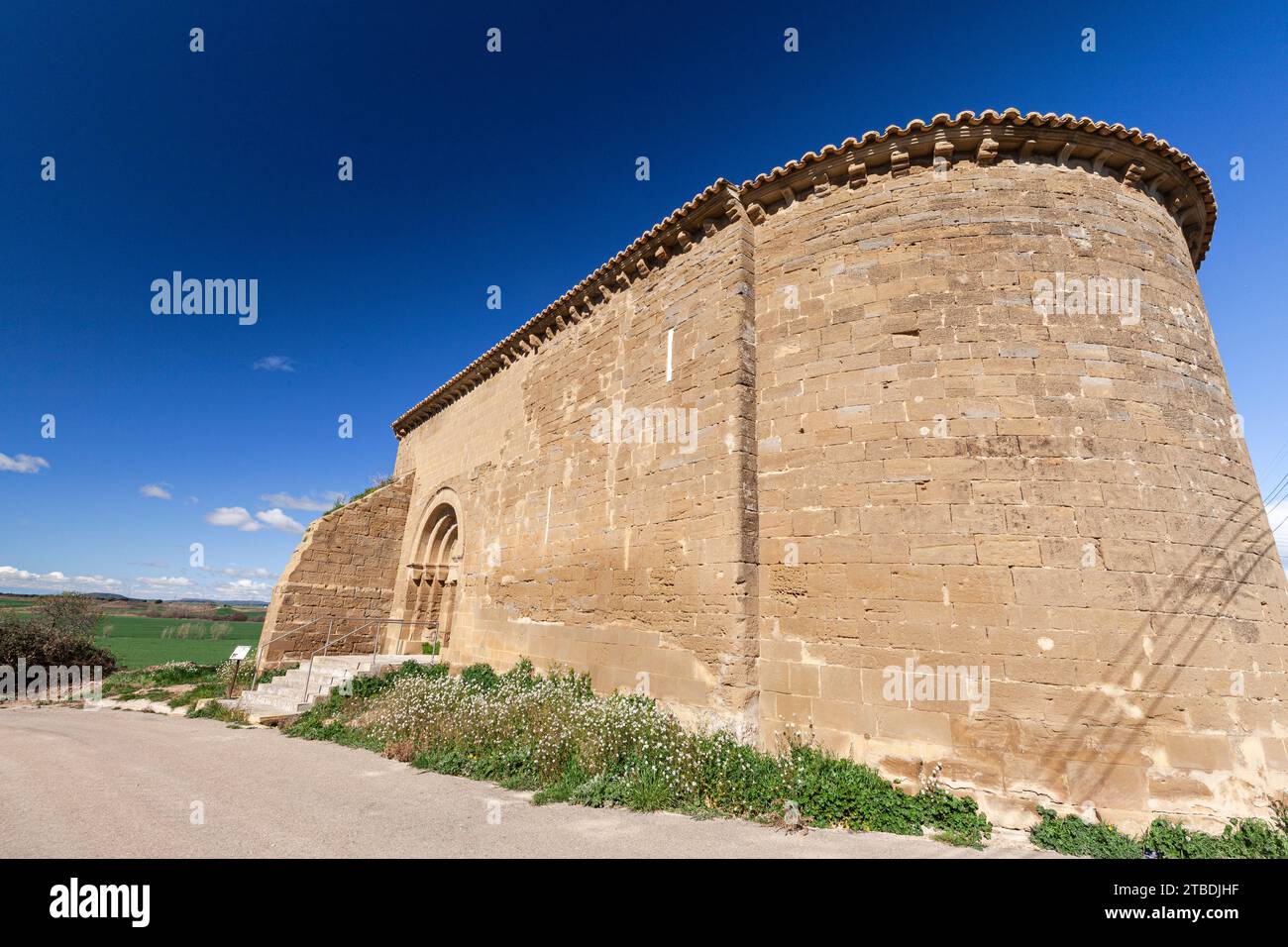 Ortilla, La Hoya, Huesca, España Foto de stock