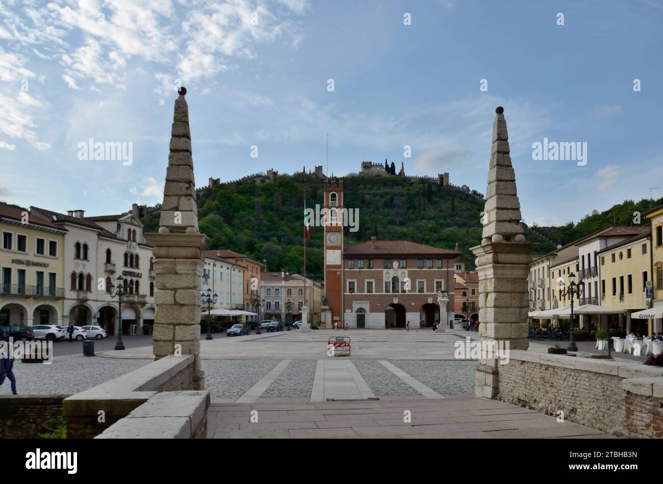 Marostica, Vicenza, Véneto, Italia, Europa Foto de stock