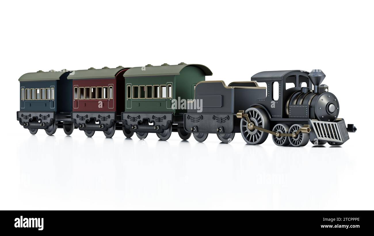 Trenes de juguete Imágenes recortadas de stock - Alamy