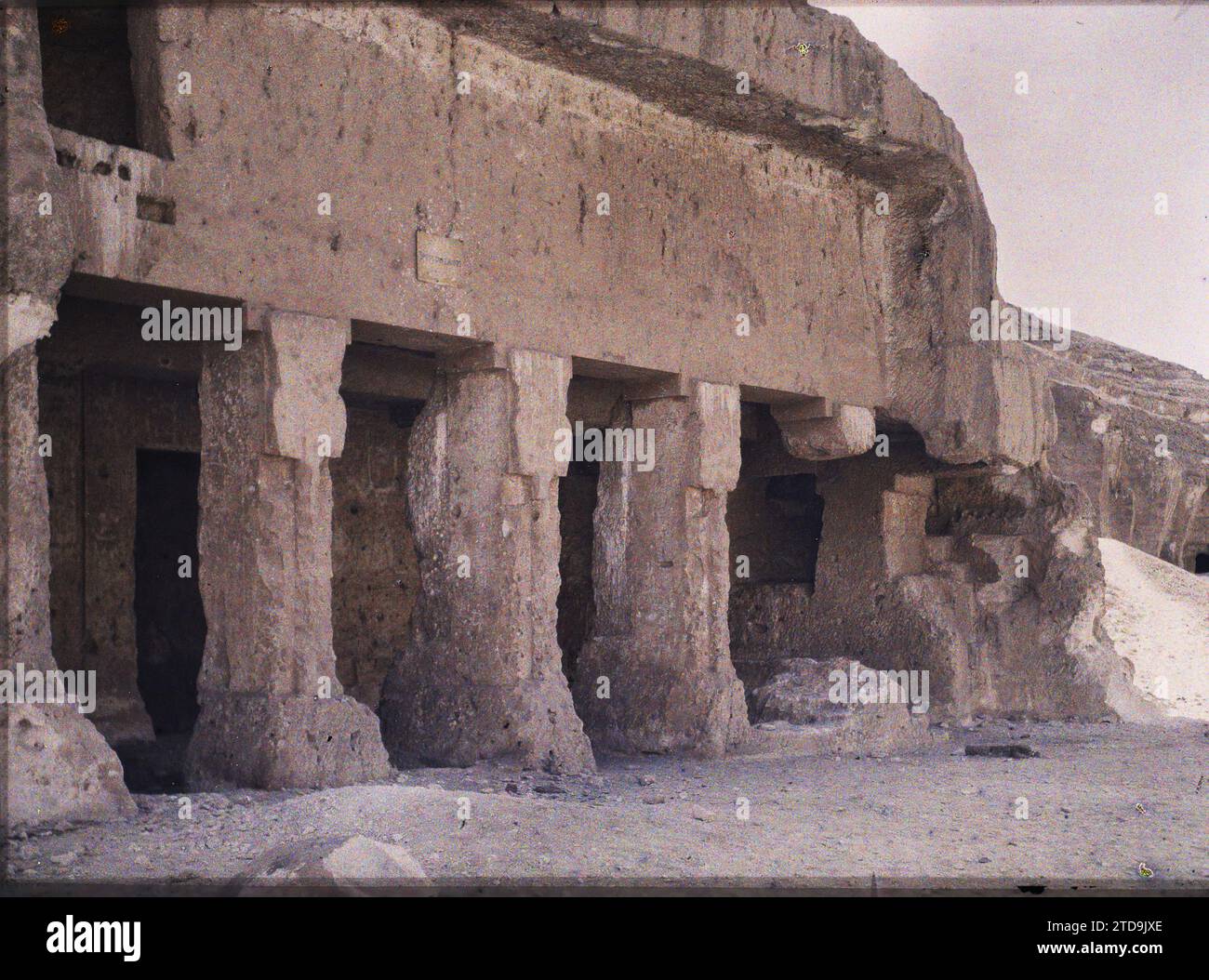 Beni Hassan, Egipto, África Hipogeos al pie del acantilado, Hábitat