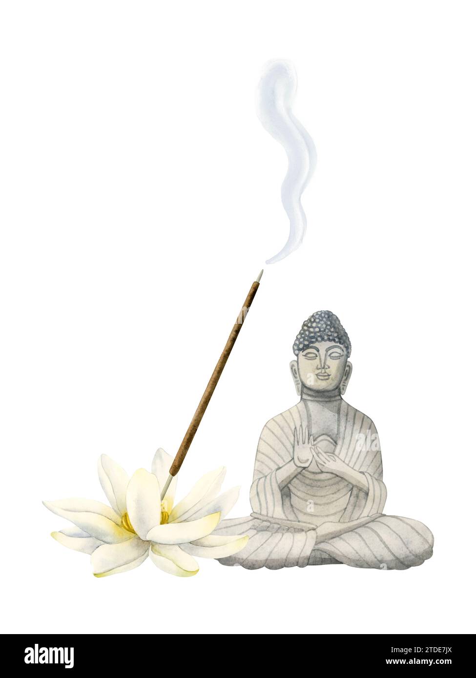 Quemador de incienso en grano de laton 7 cm aromaterapia meditacion