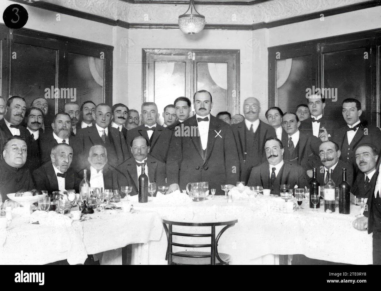 30/11/1918.Banquete al Sr. José Soto Reguera(X) por su nombramiento