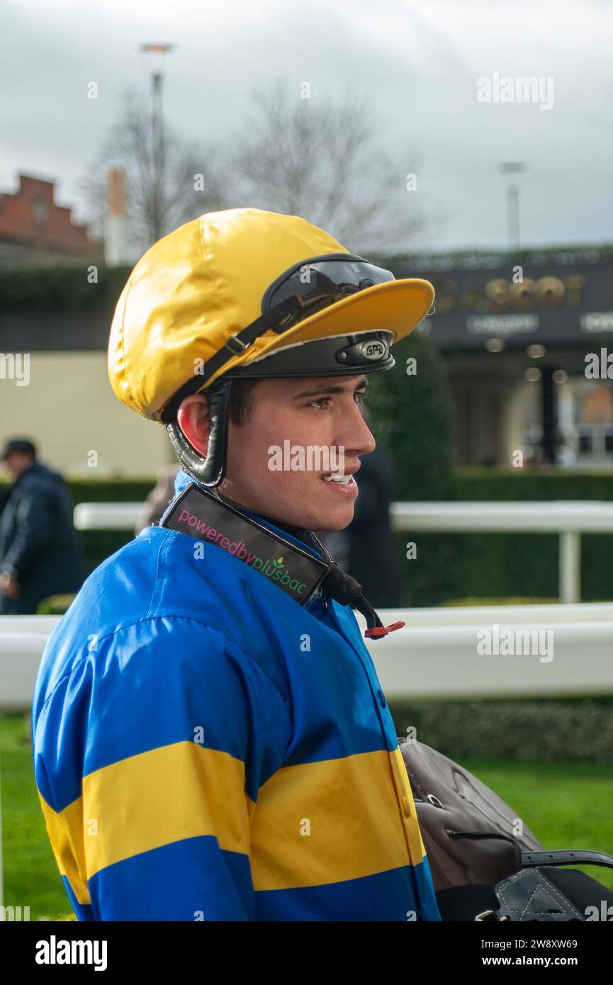 Ascot, Berkshire, Reino Unido. 22 de diciembre de 2023. Jockey Cameron