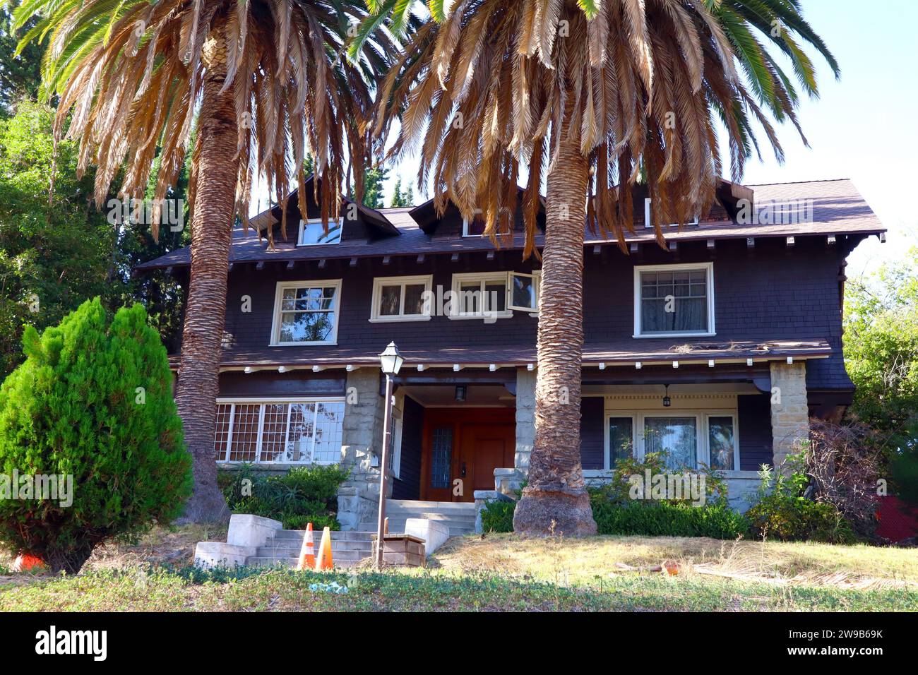 Los Ángeles, California Cohn House en 1325 Alvarado Terrace. Designado