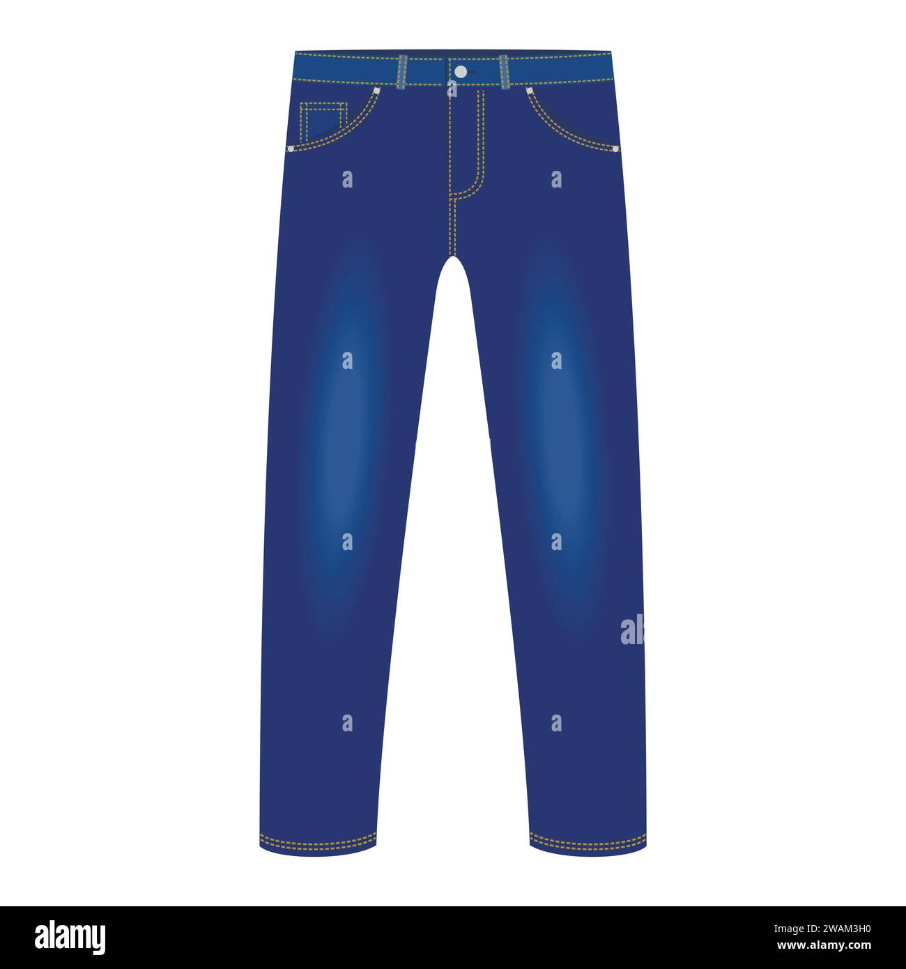 Denim jeans store Imágenes vectoriales de stock - Alamy