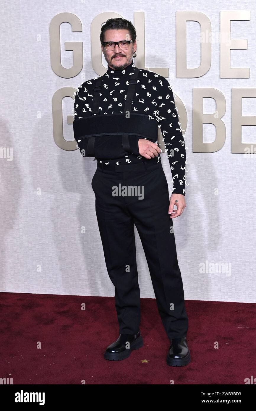 Pedro Pascal bei der Verleihung der 81. Premios Golden Globe en el