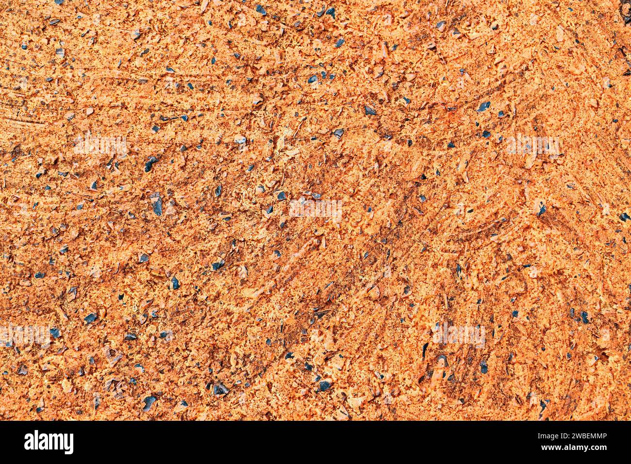 Textura de piso rústico en Ribeirao Preto, Sao Paulo, Brasil Foto de stock