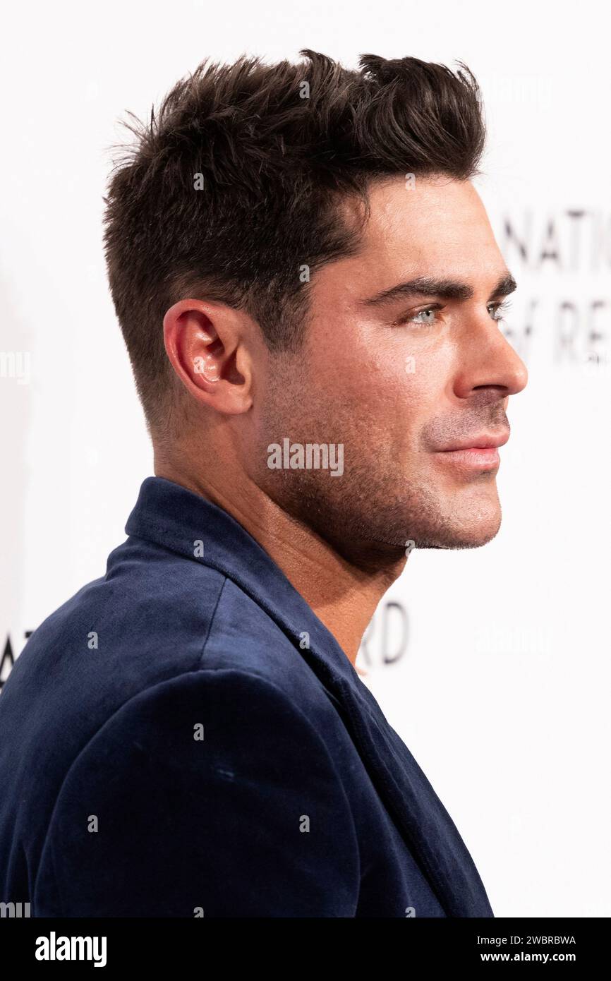 Zac Efron bei der National Board of Review Awards Gala 2024 im Cipriani