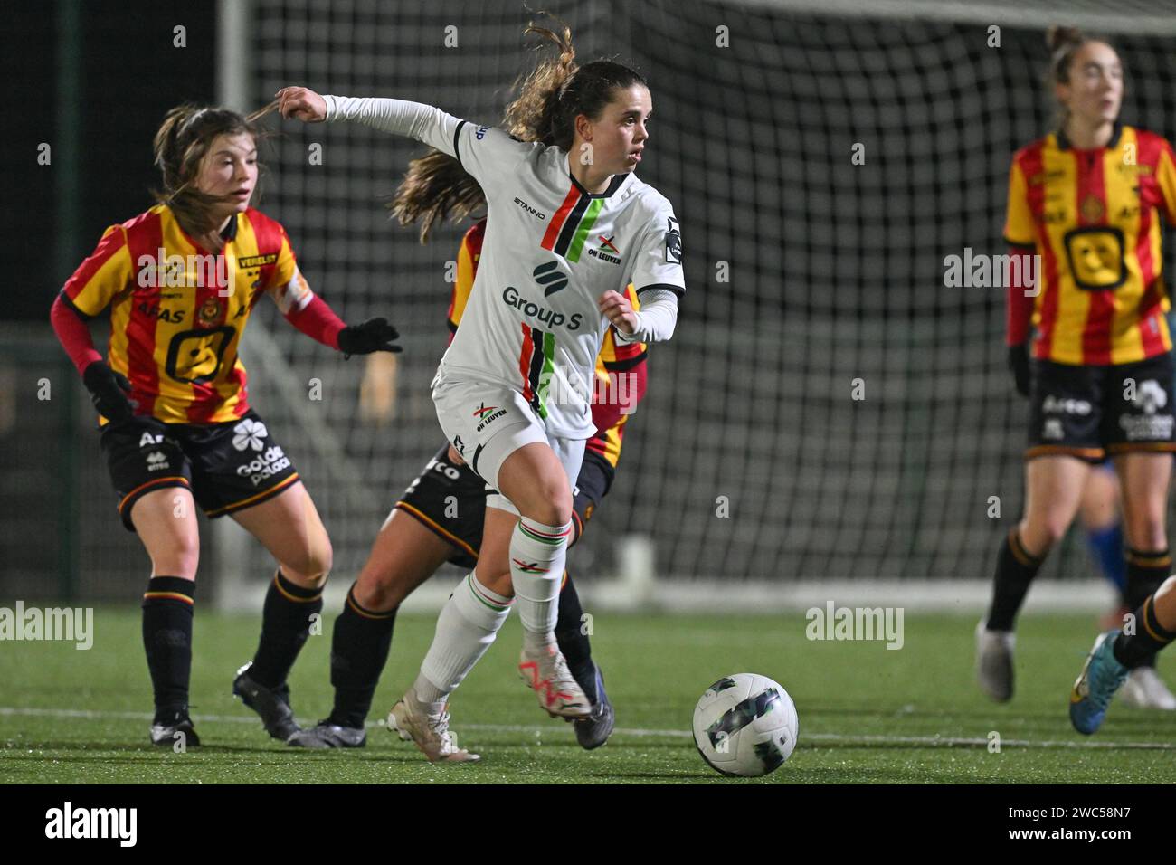 Oud Heverlee, Bélgica. 13 de enero de 2024. Jeslynn Kuijpers (19) de