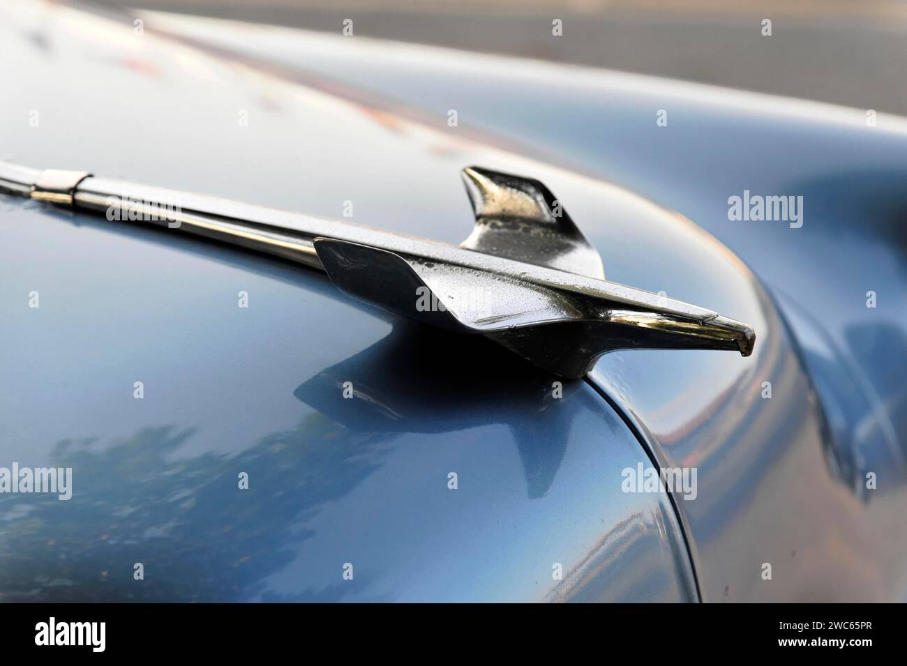 Detalle, rejilla radiadora, Chevrolet, coche vintage de los años 50, Vinales, Valle de Vinales, provincia de Pinar del Río, Cuba, Gran Antillas, Caribe Foto de stock