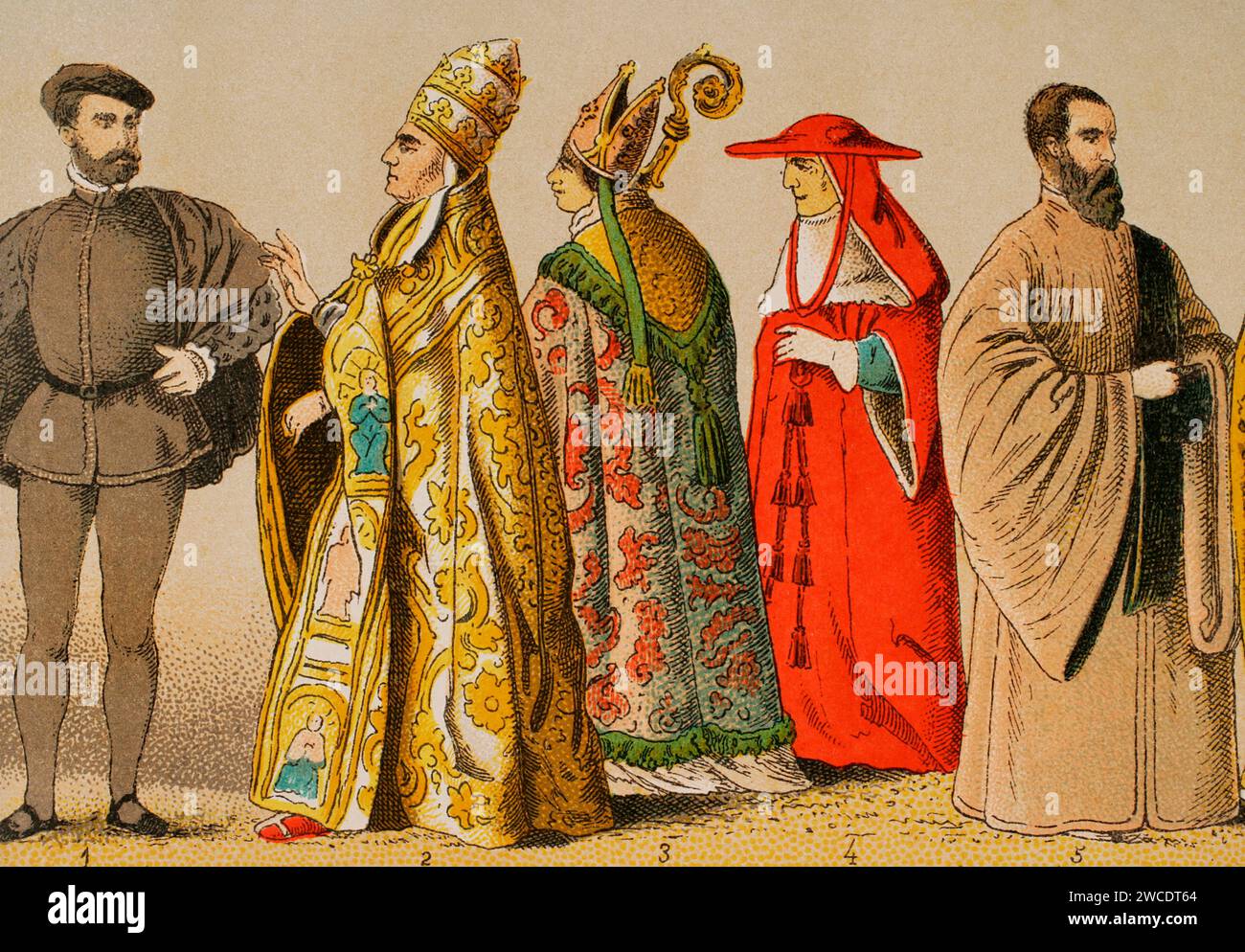 patrón Vestido Medieval Mujer Estuardo