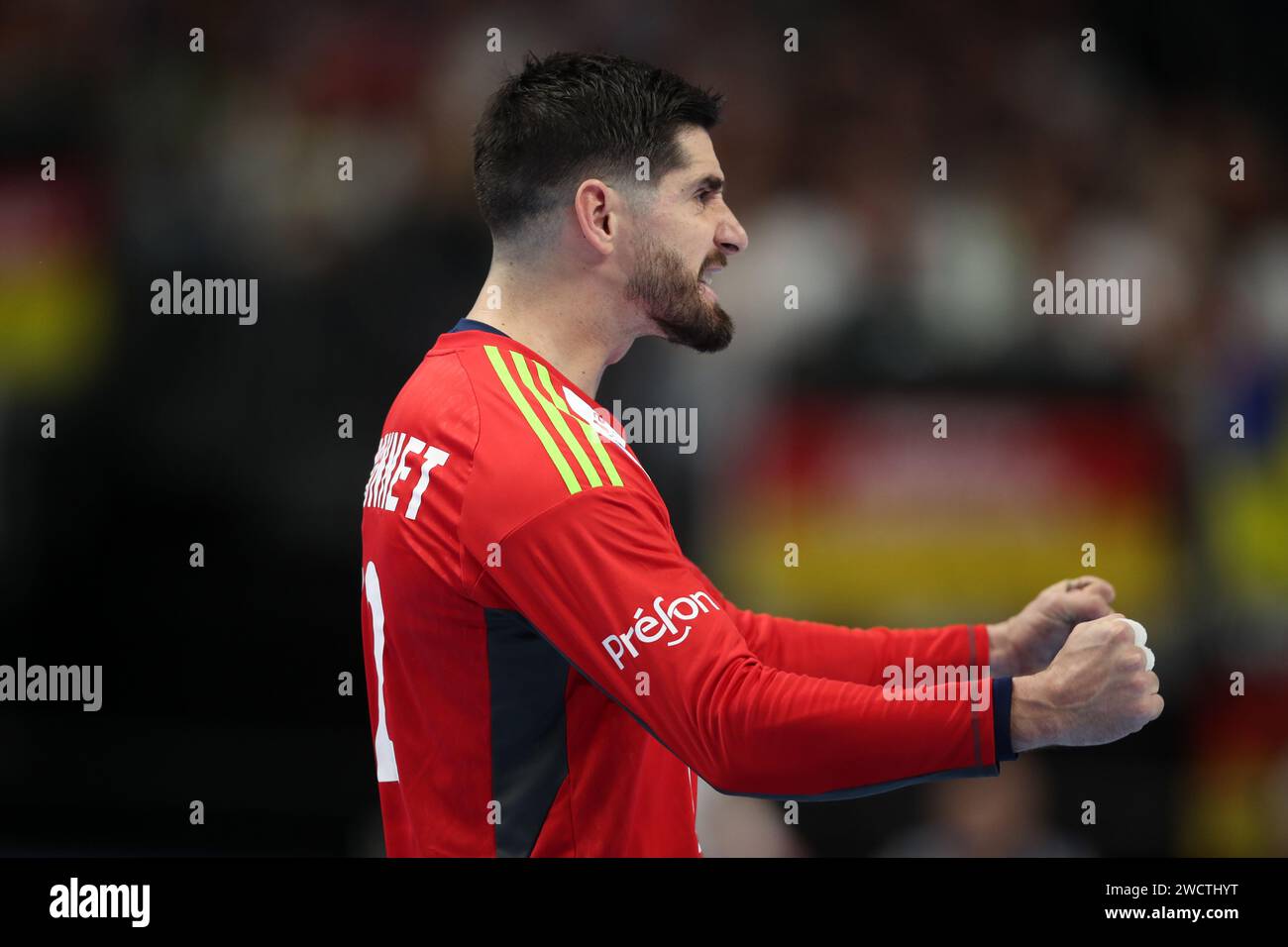 Remi 92 de Francia Francia vs Alemania EHF Hombres Balonmano