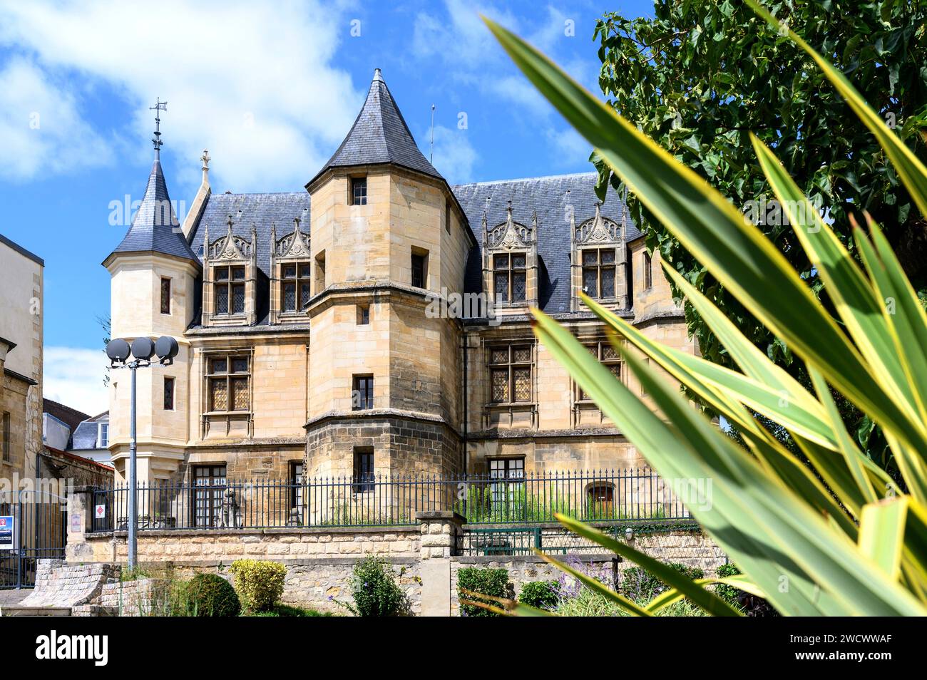 Francia, Val d'Oise, Pontoise, casco antiguo, Museo Tavet Foto de stock