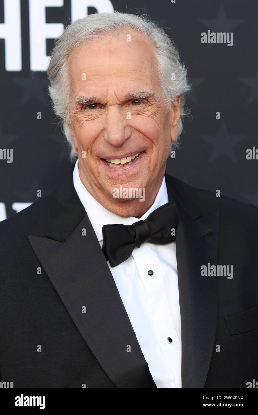 Henry Winkler desde hace 29 años. Premios Critics Choice im Barker