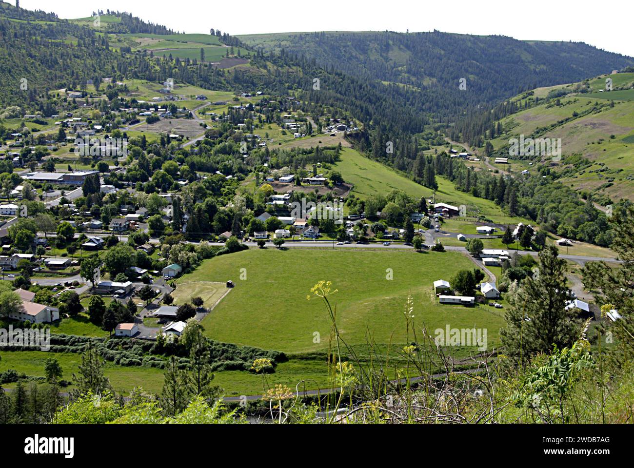 JULIAETTA/IDAHO /USA Áreas residenciales y colinas juliaetta juliaetta