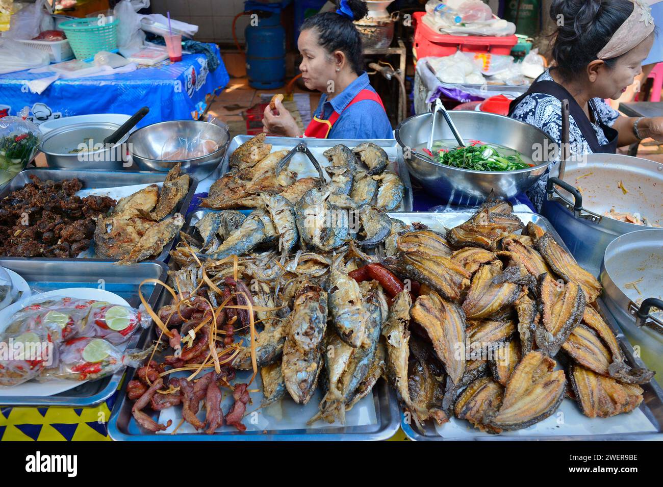 Soi 20 Pradit Silom Road Bangkok Tailandia Foto de stock