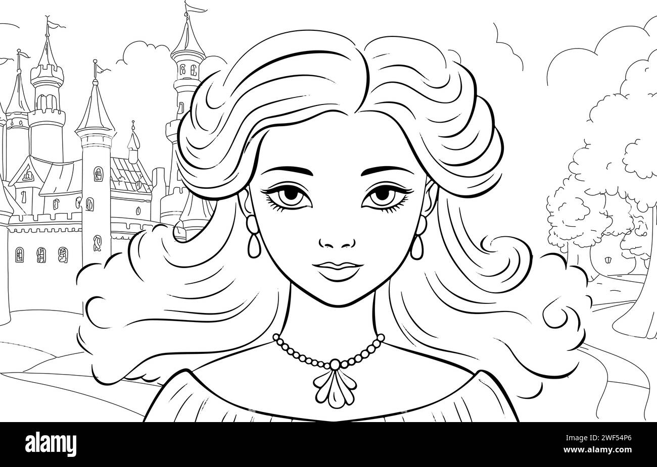 Arte Antiestres Para Colorear Disney Princesa Princesas Encantadoras