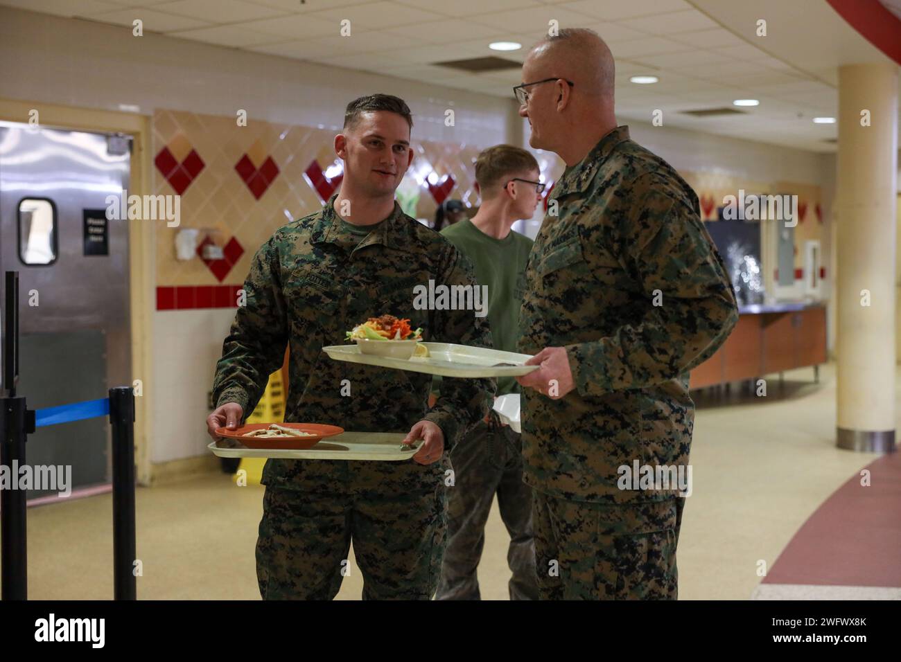 El teniente general del Cuerpo de Infantería de Marina de los Estados