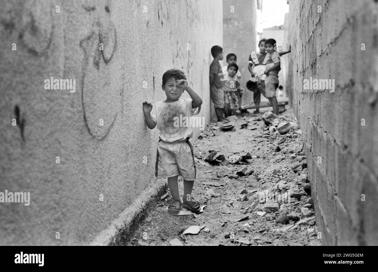 Palaestina, Gaza, 23.09.1993 Archiv.: 43-38-13 Stadtfotos Gaza Foto: Kinder in Gaza Stadtfotos Gaza *** Palestina, Gaza, 23 09 1993 Archivo 43 38 13 Fotos de la ciudad de Gaza Fotos de niños en Gaza Fotos de la ciudad de Gaza Foto de stock