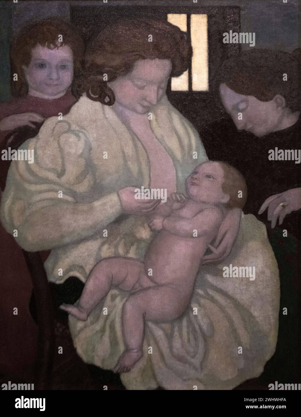 Maurice Denis: 'Maternidad' (1895) Foto de stock