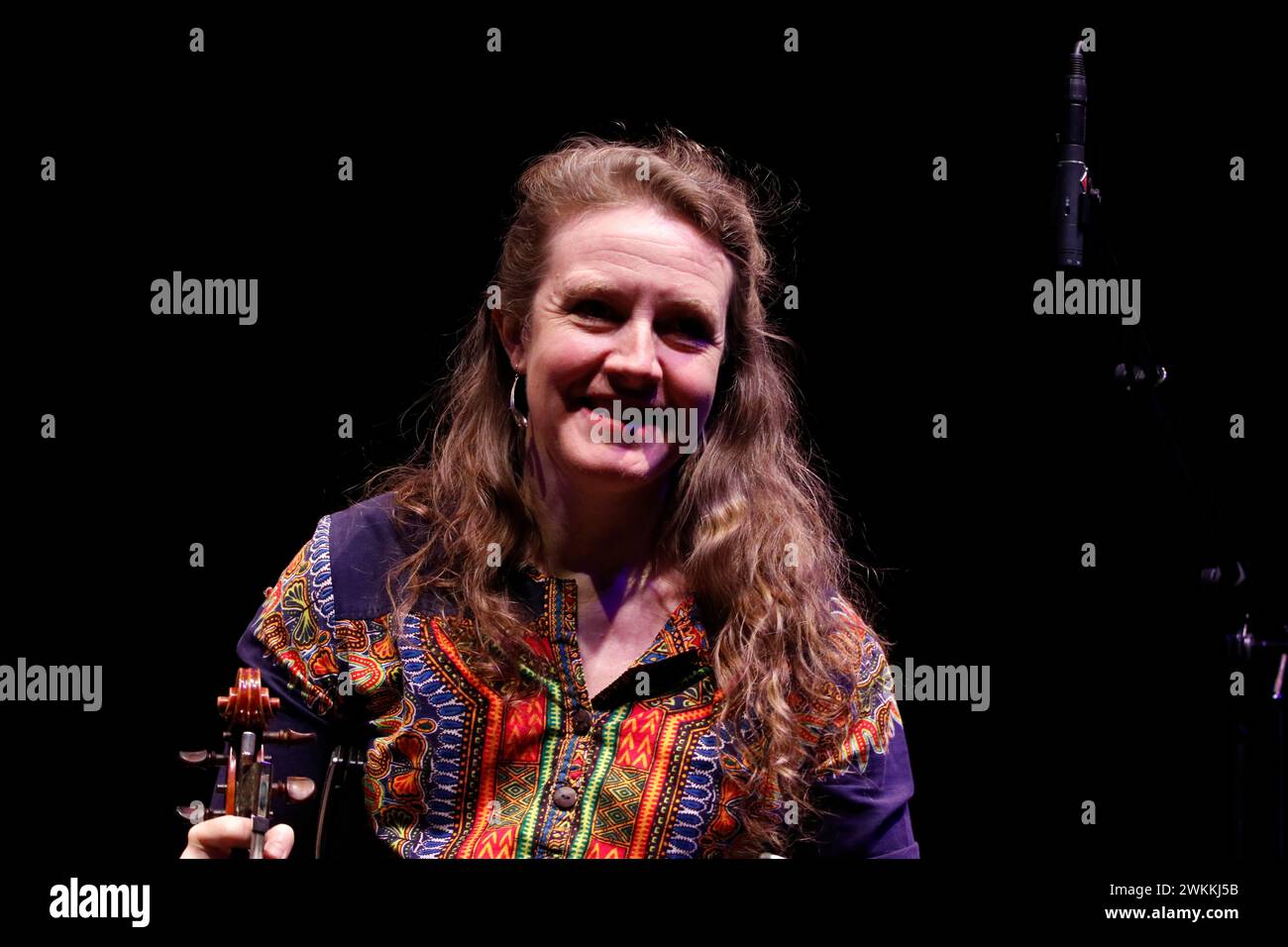 Stephanie Griffin - Auftritt von 'The Hemphill Stringtett', Jazzfest 2022, Haus der Berliner Festspiele, 3. Noviembre de 2022, Berlín. Foto de stock
