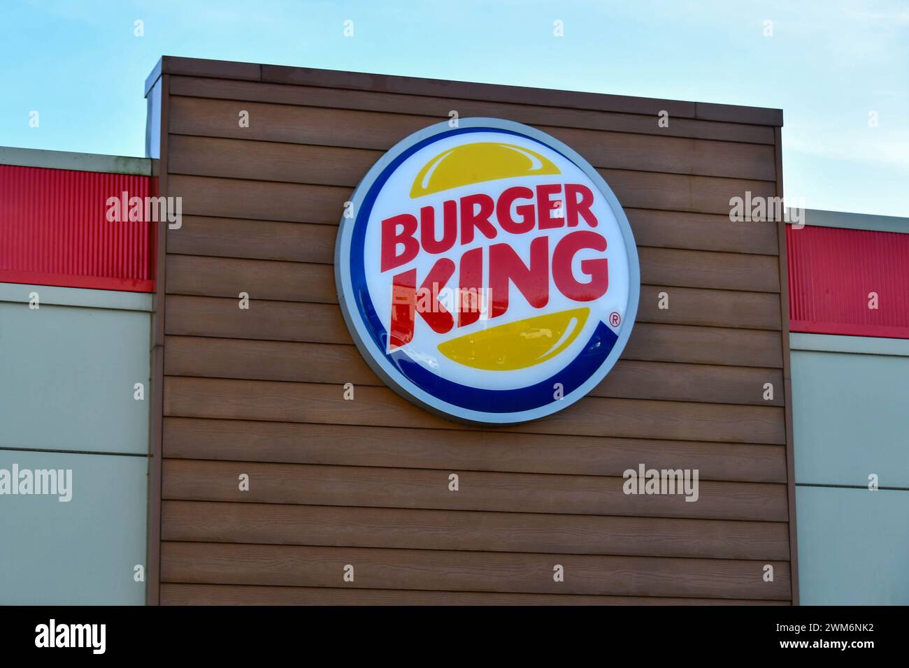 Burger King Foto de stock