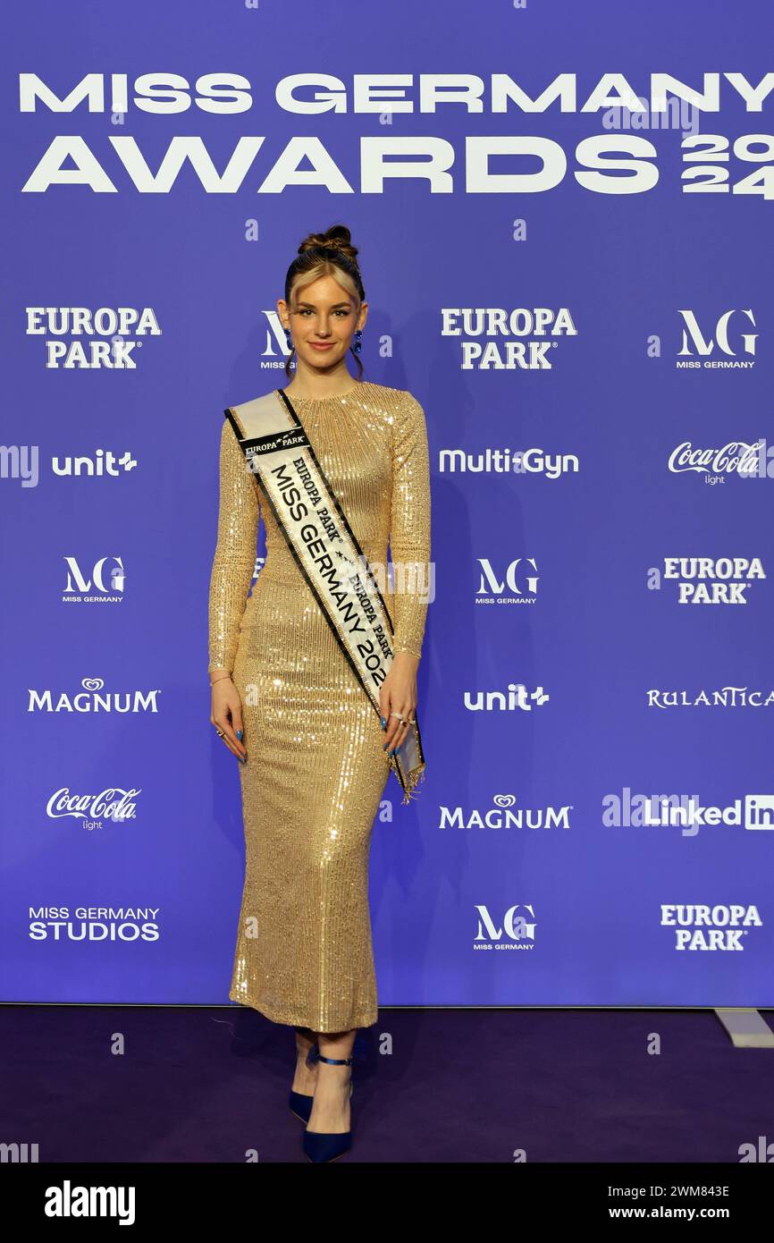 Rust, Deutschland 24. Febrero de 2025 Final de los Premios Miss