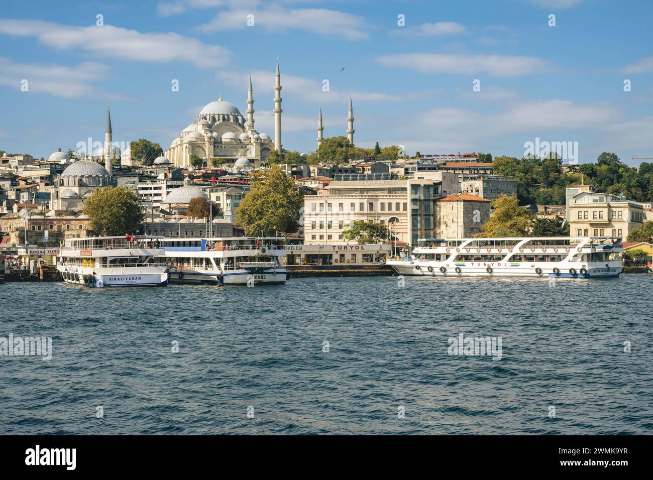 Mezquita de Suleymaniye, Estambul, Turquía © Dosfotos/Axiom Foto de stock