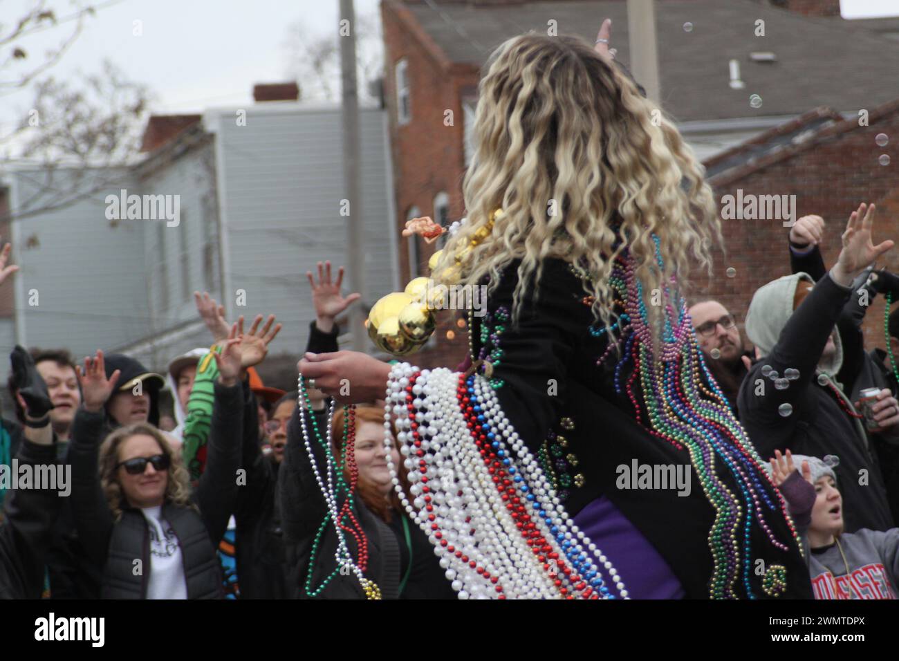 Mardi Gras St. Louis Bud Light Parade 2024 en SoulardSt. Louis