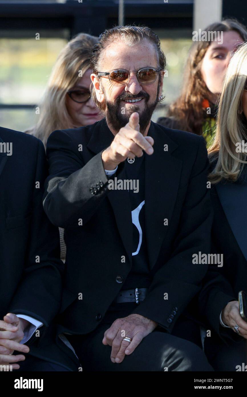 Ringo Starr attends the Stella McCartney Fall/Winter 20242025 readyto
