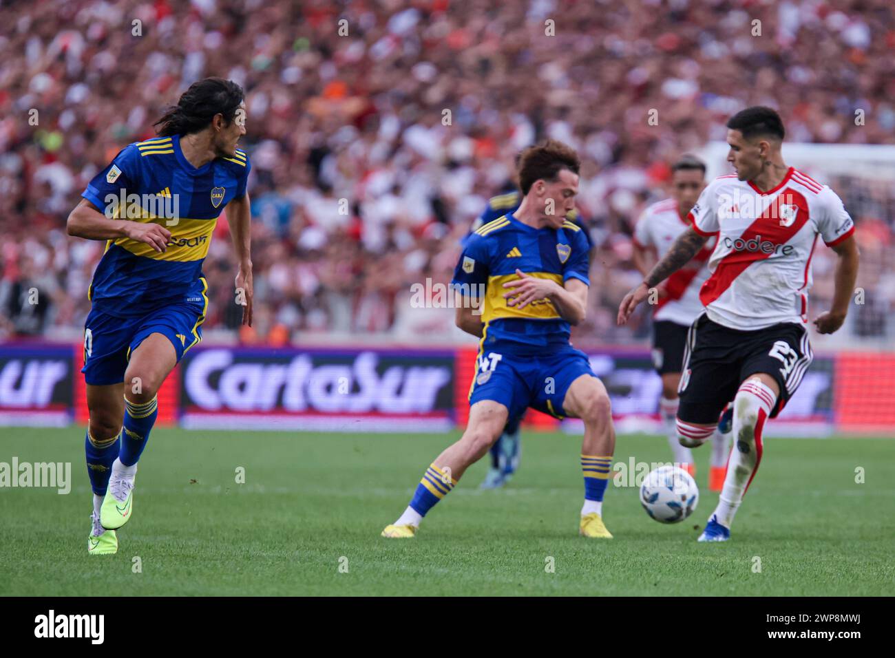 River Plate Boca Juniors SuperClassic Foto de stock