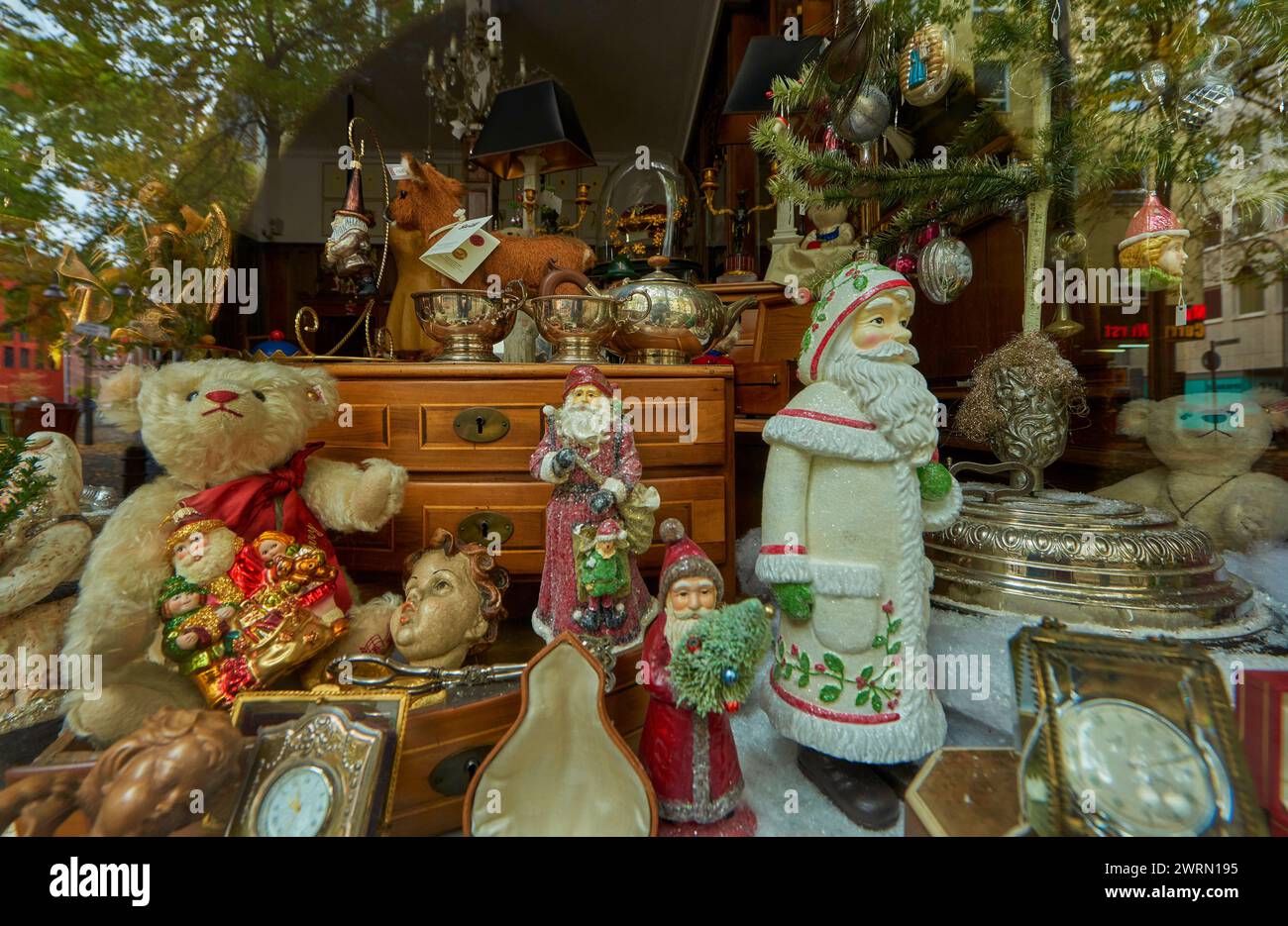 El escaparate de la tienda de regalos en Colonia, Alemania Foto de stock