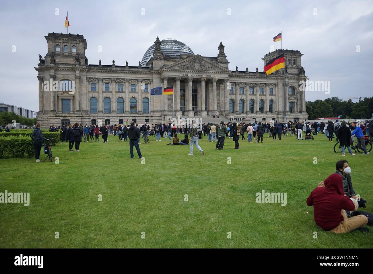 Reichstagsgebaeude, Berlín (nur fuer redaktionelle Verwendung. Keine Werbung. Http://www.360-berlin.de. Referenzdatenbank: © Jens Knappe. Bildquellenn Foto de stock