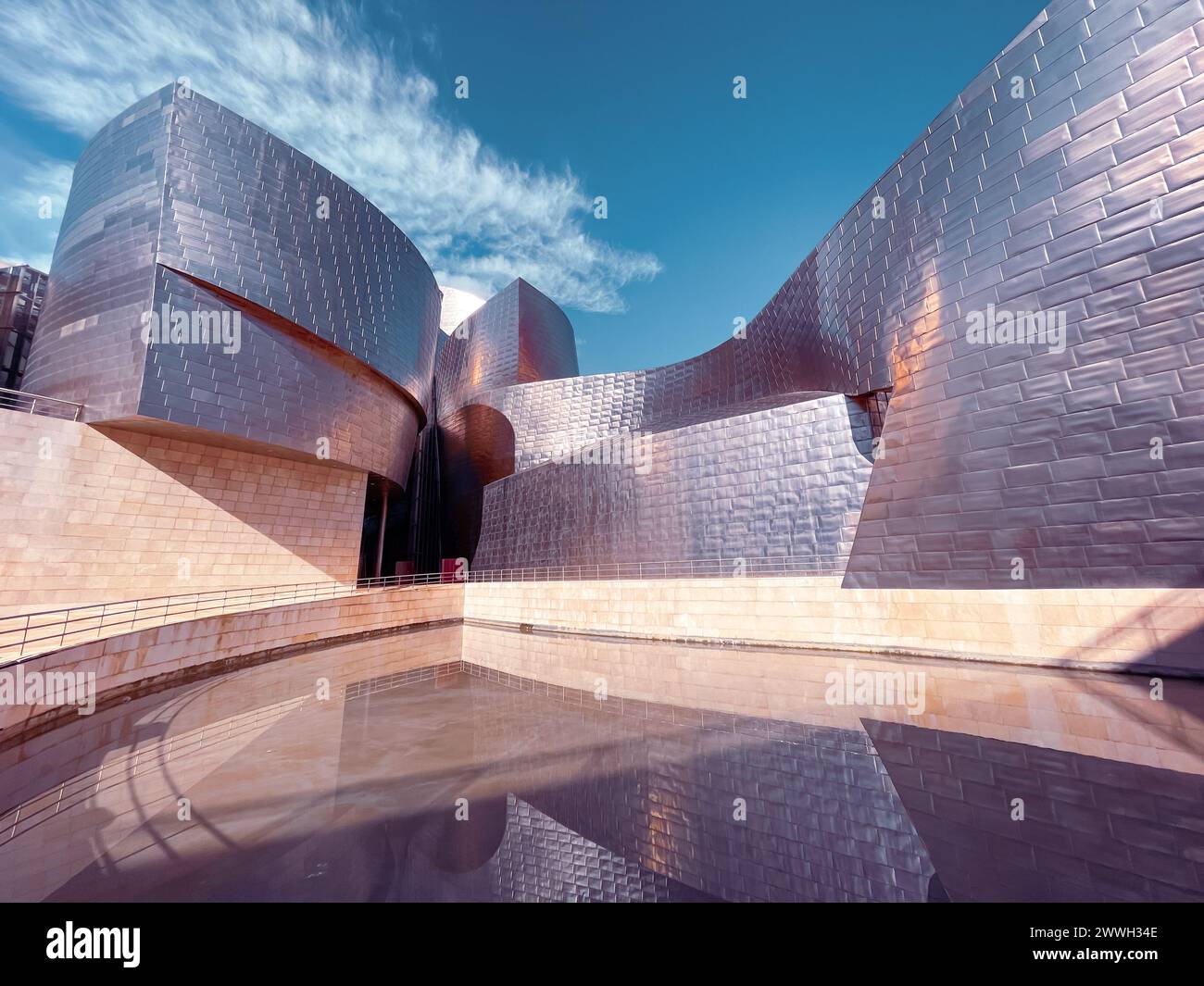 Museo Guggenheim Bilbao, Bilbao, España, destinos de viaje Foto de stock