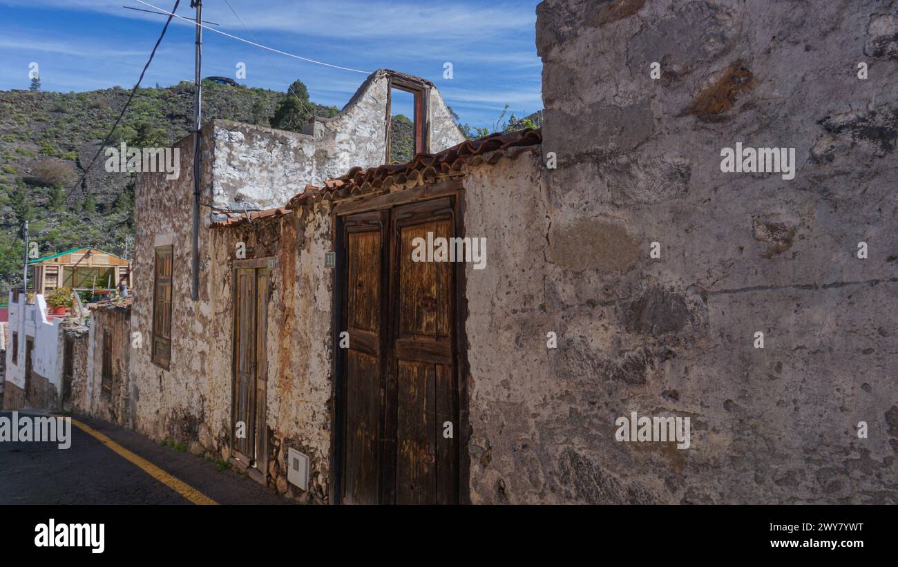 Decaimiento vintage, atractivo cultural escénico Foto de stock