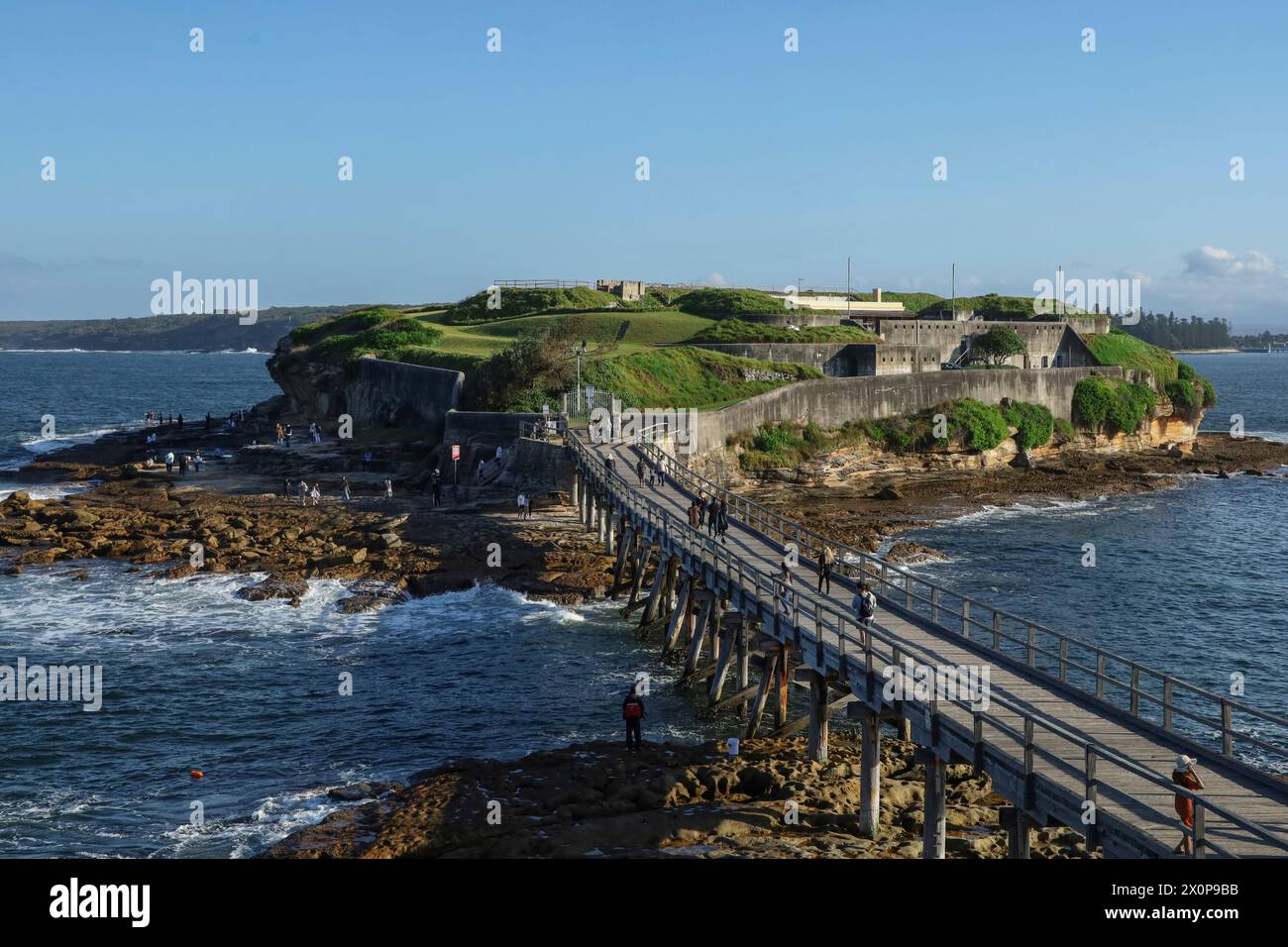 Sydney, Australia. 13 de abril de 2024. Hermosa vista del paisaje marino en La Perouse. Crédito: SOPA Images Limited/Alamy Live News Foto de stock