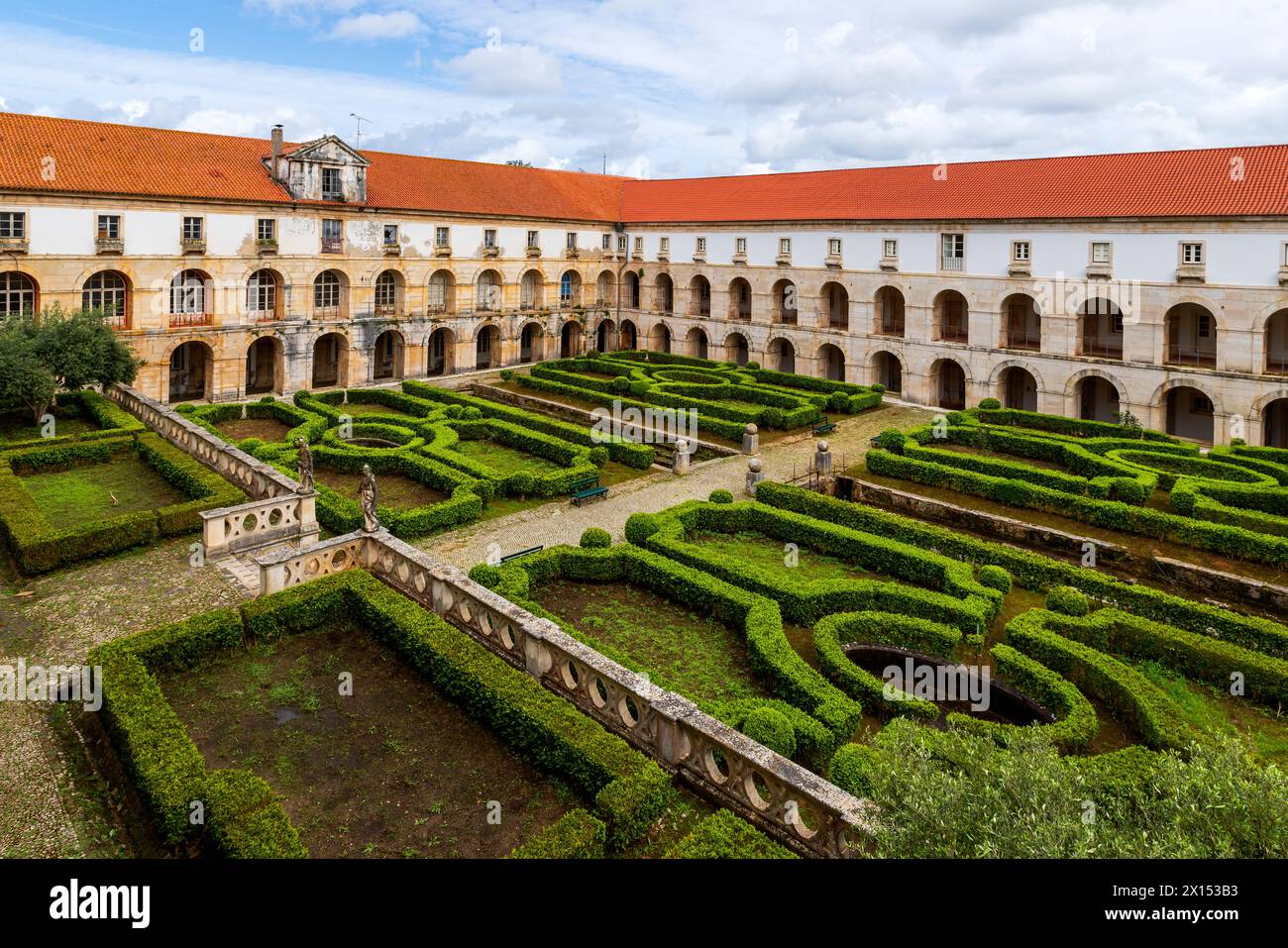 Los novicios o claustro del cardenal (claustro del cardenal) Foto de stock