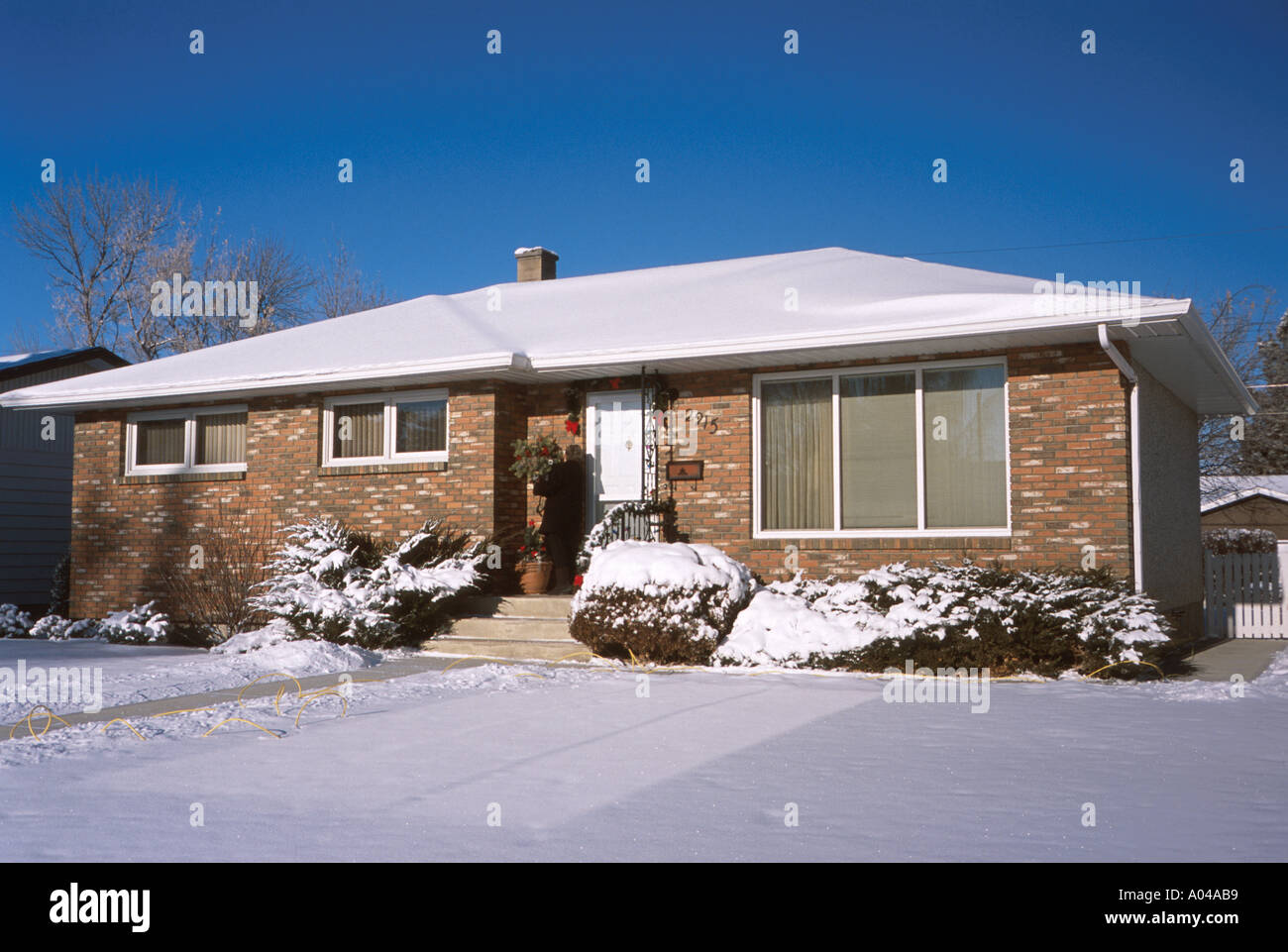 Ladrillo clase media casa canada fotografías e imágenes de alta resolución  - Alamy