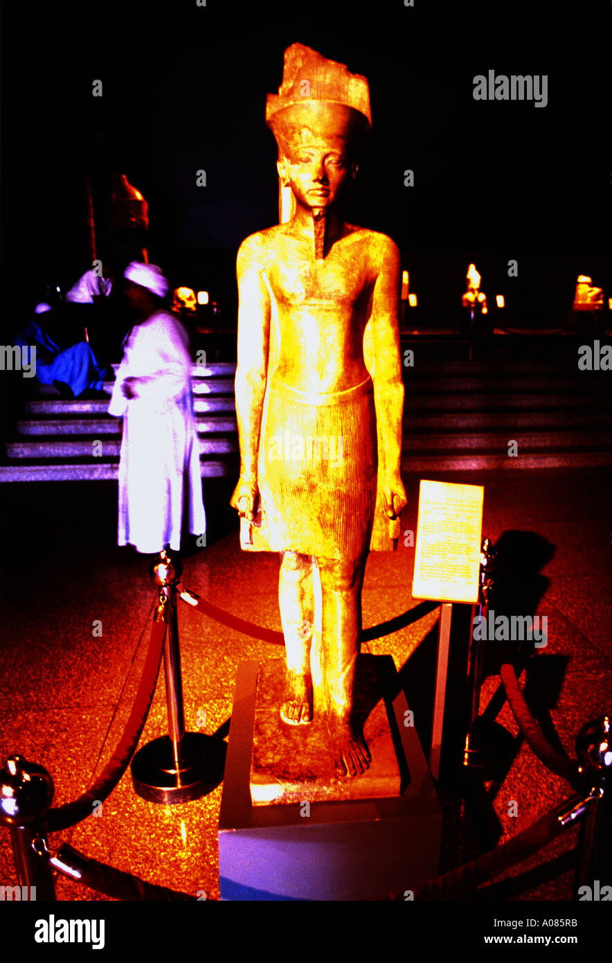 Museo de Luxor Egipto Amón de Karnak XVIII dinastía gobernante Ptolemaico Cult Foto de stock