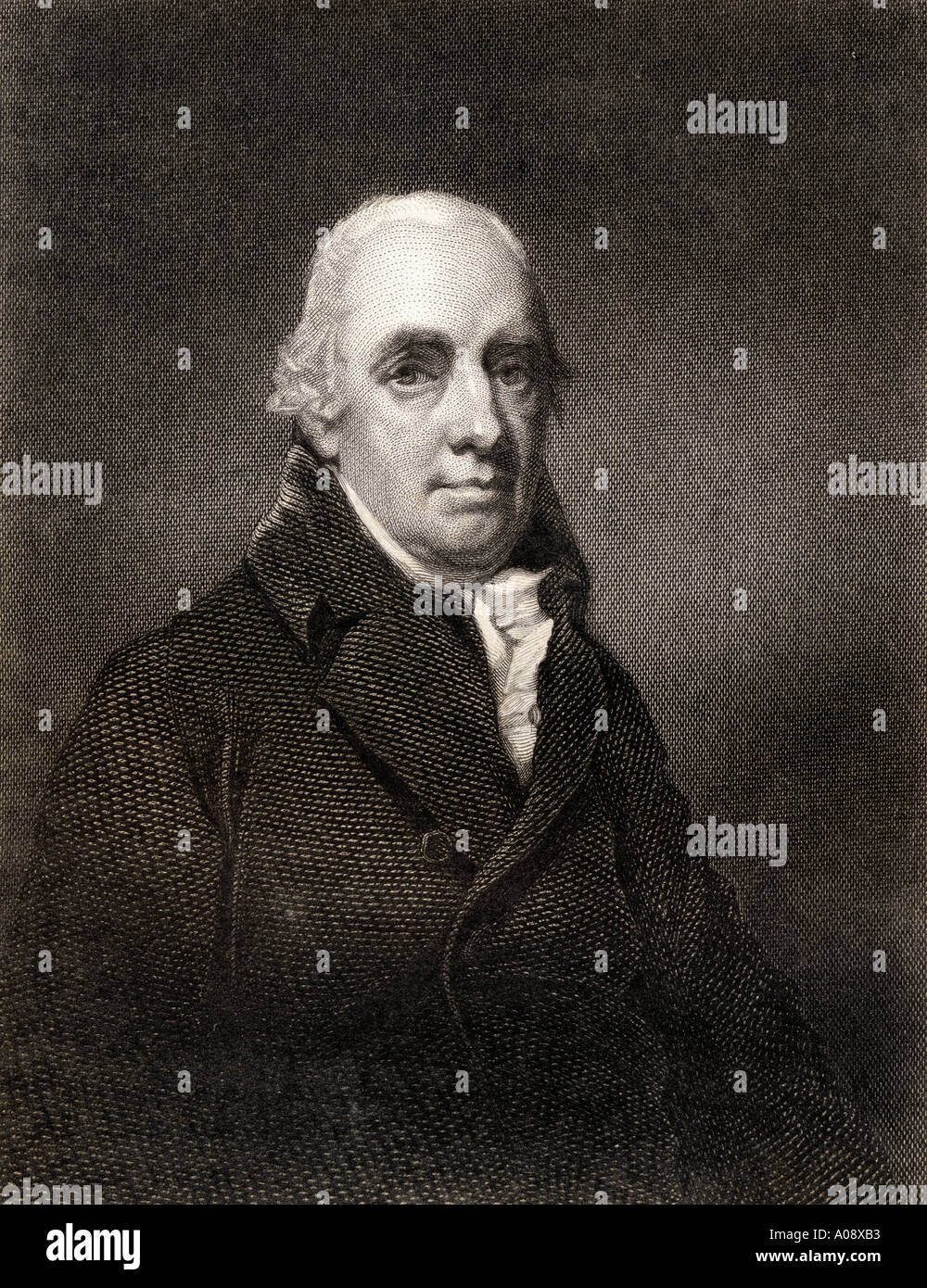 Dugald Stewart, 1753 - 1828. Filósofo y matemático escocés. Foto de stock