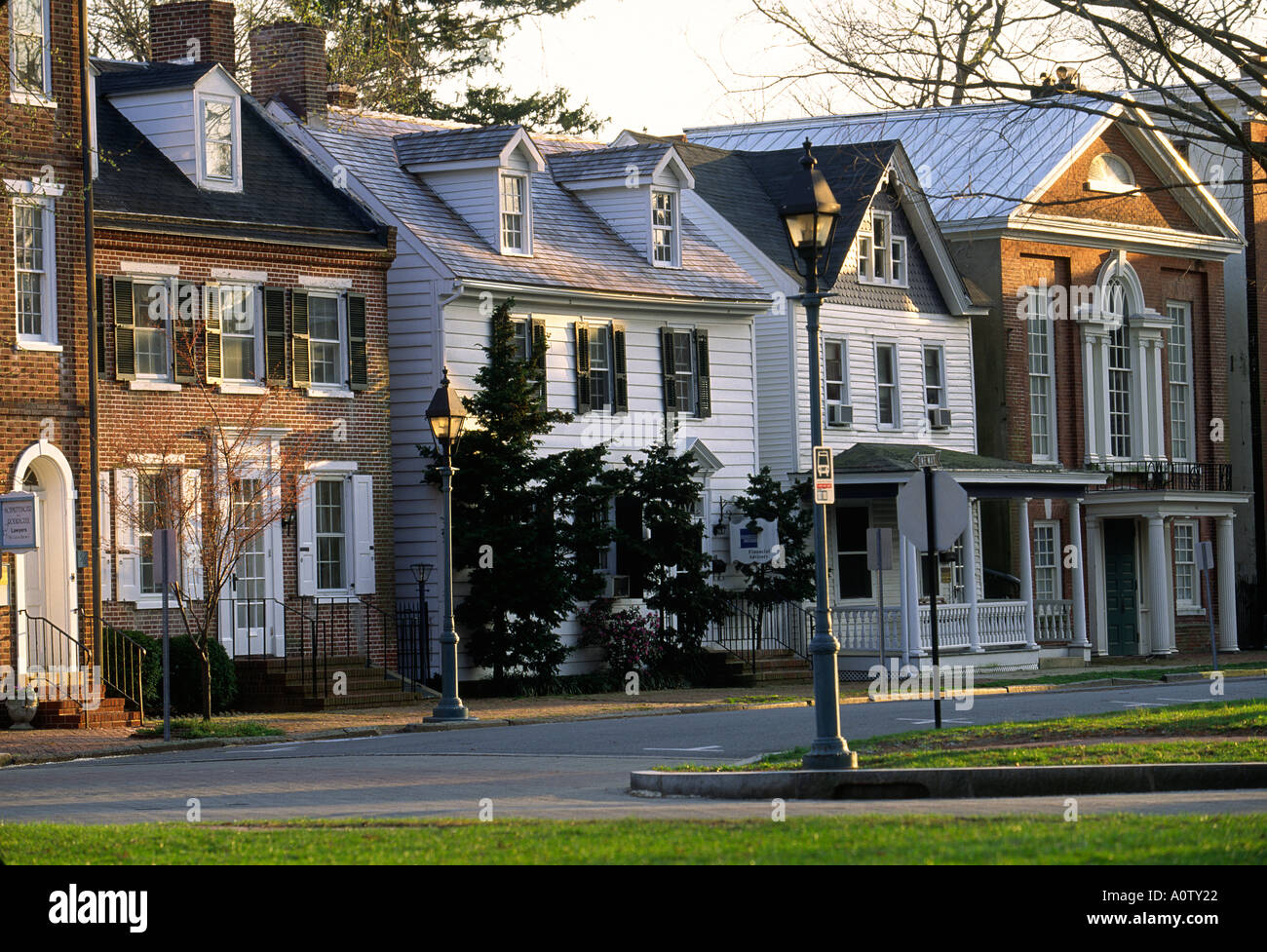 La histórica plaza de la ciudad Dover, Delaware Fotografía de stock Alamy