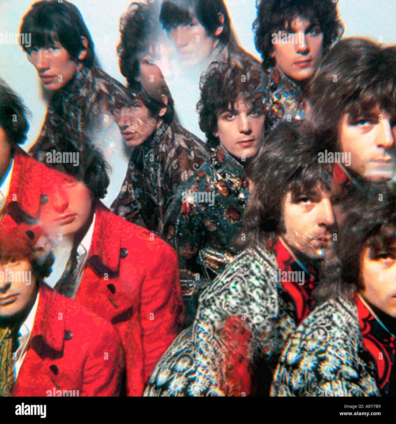La portada del álbum de Pink Floyd Piper at the Gates of Dawn Foto de stock