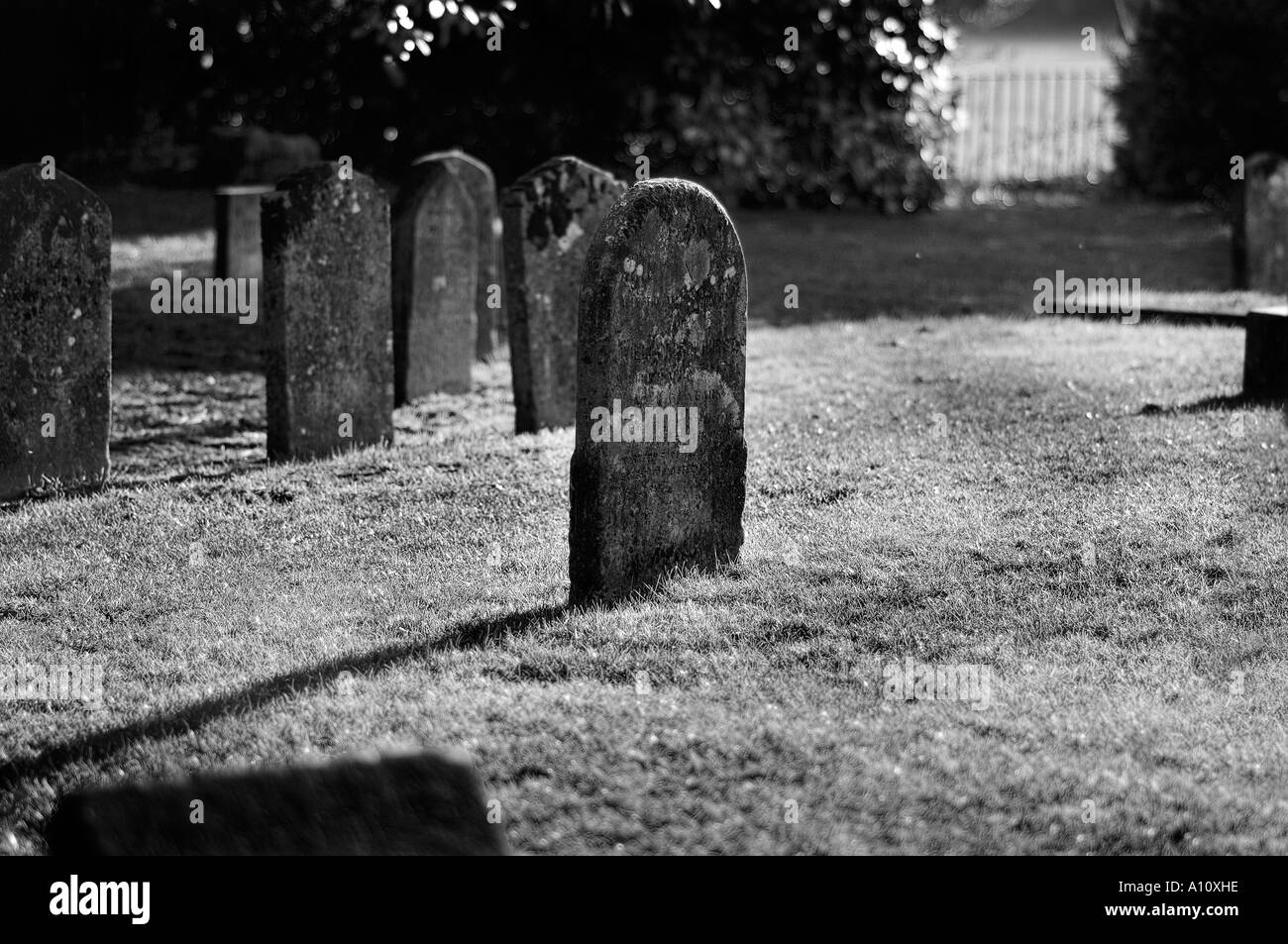 Cementerio Foto de stock